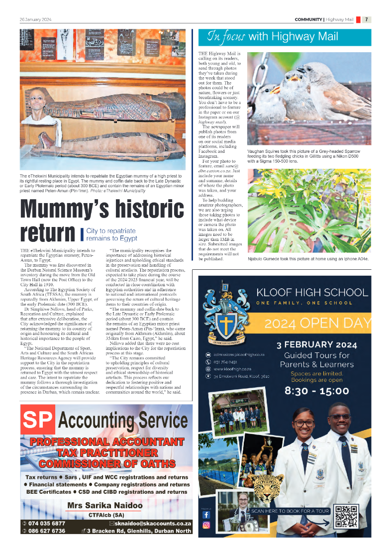 Highway Mail 26 January 2024 page 7