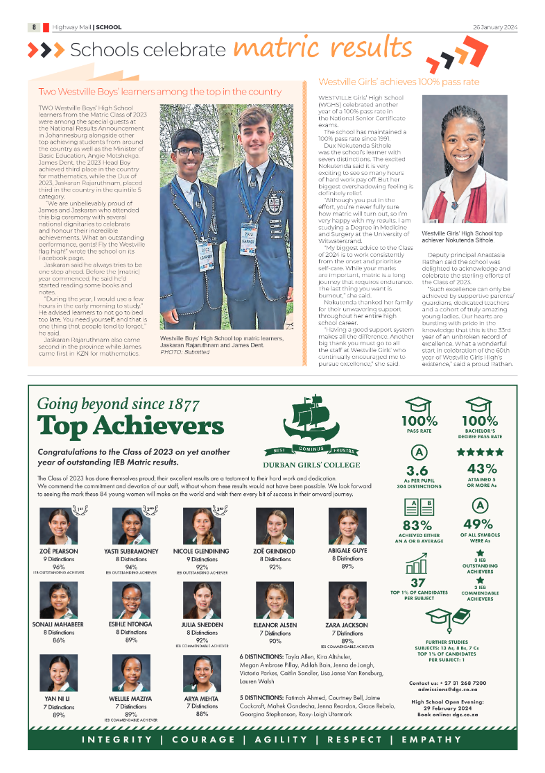 Highway Mail 26 January 2024 page 8