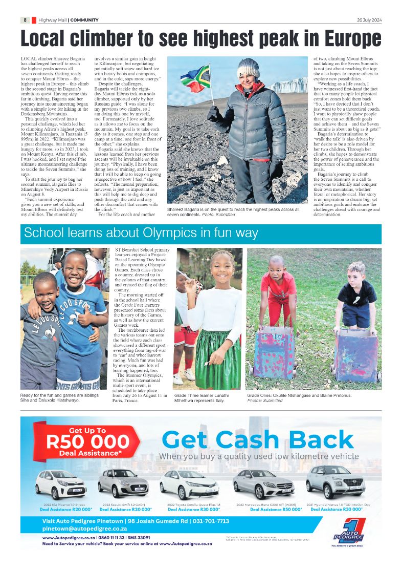 Highway Mail 26 July 2024 page 8
