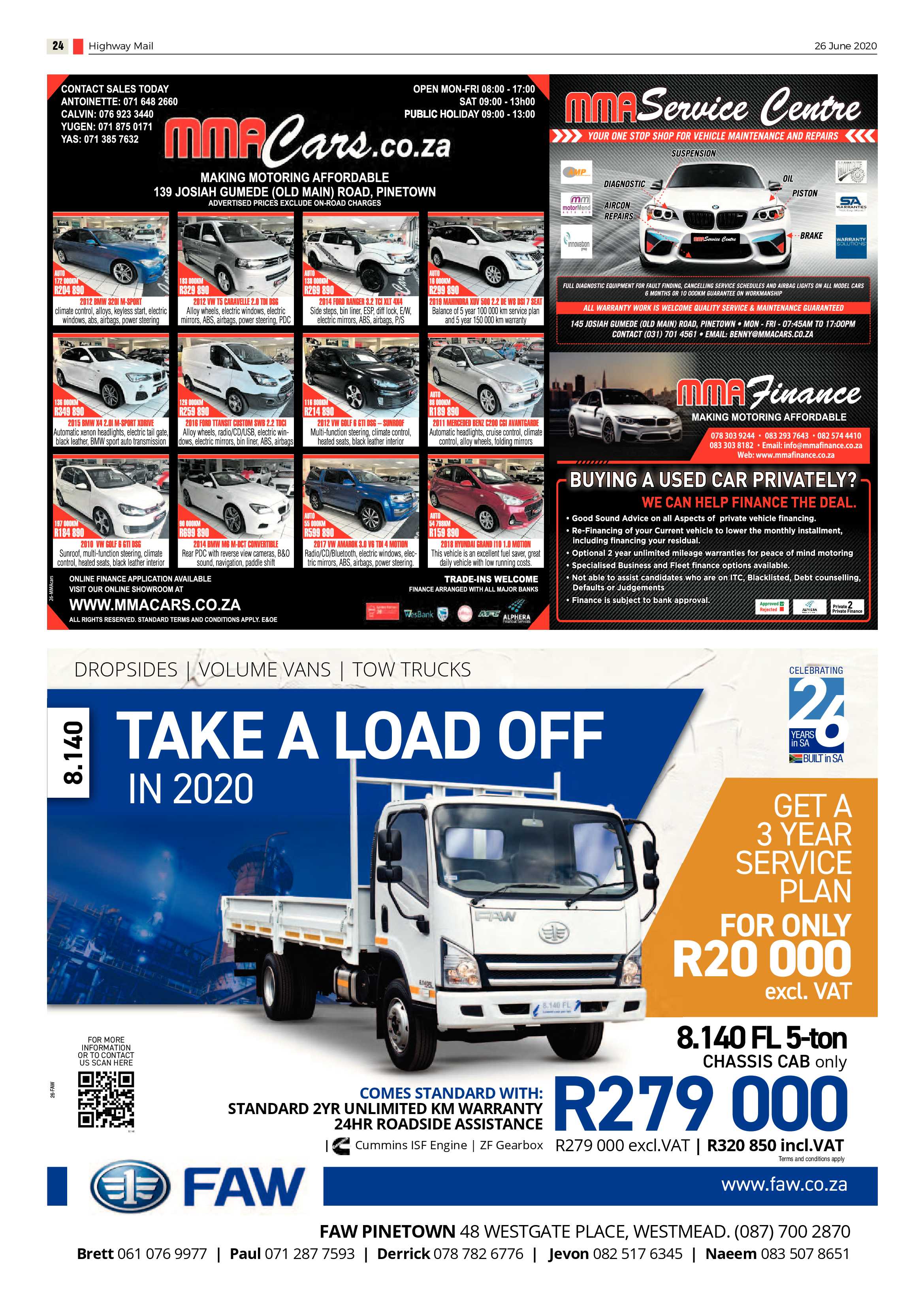 Highway Mail 26 June 2020 page 24
