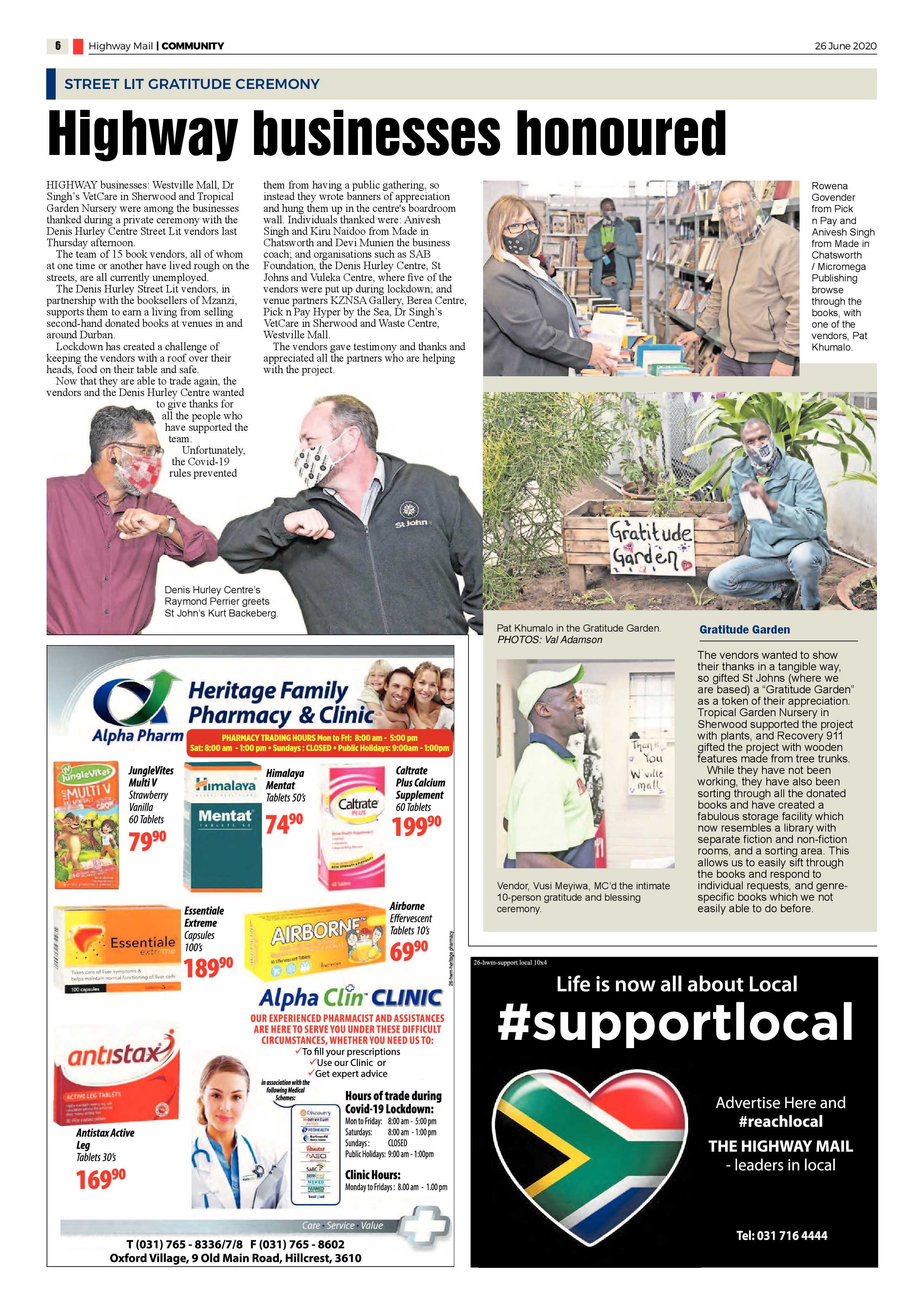 Highway Mail 26 June 2020 page 6
