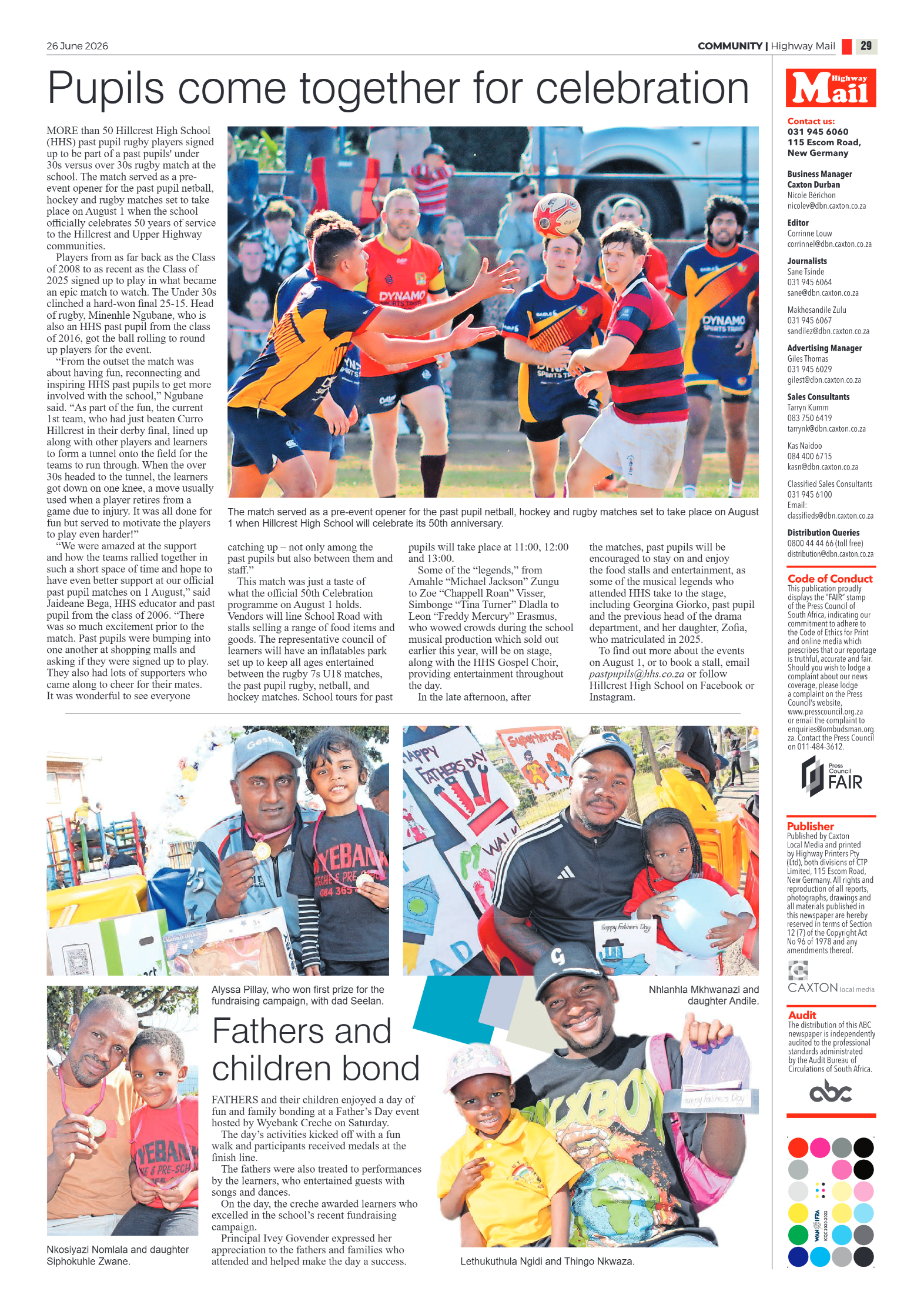Highway Mail 26 June 2026 page 21