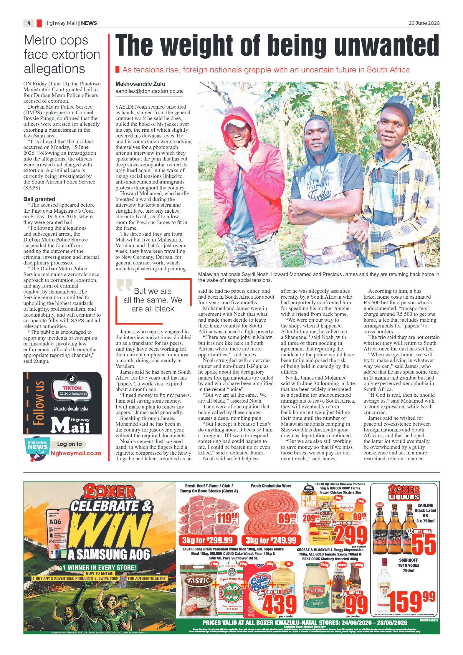 Highway Mail 26 June 2026 page 4
