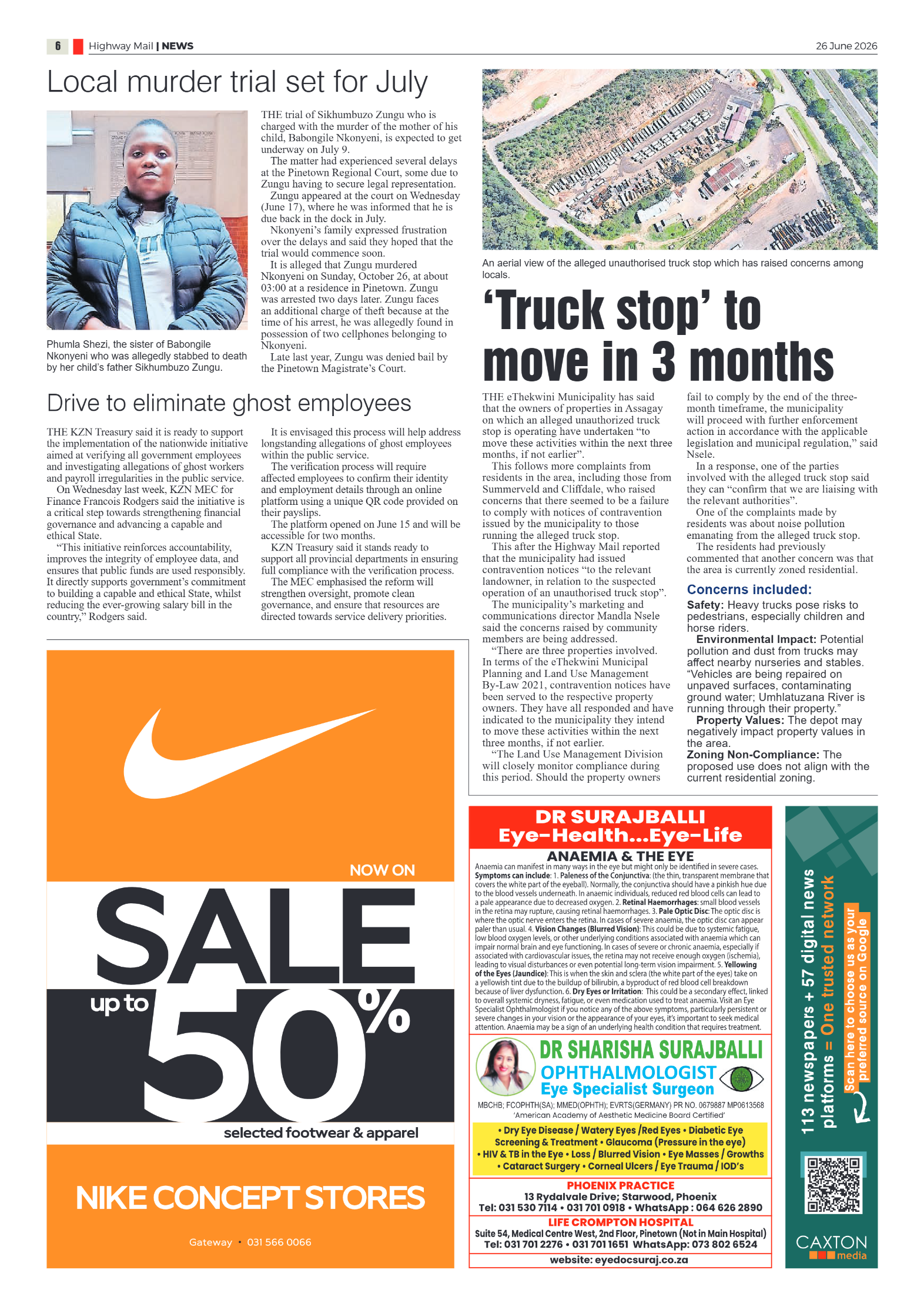 Highway Mail 26 June 2026 page 6
