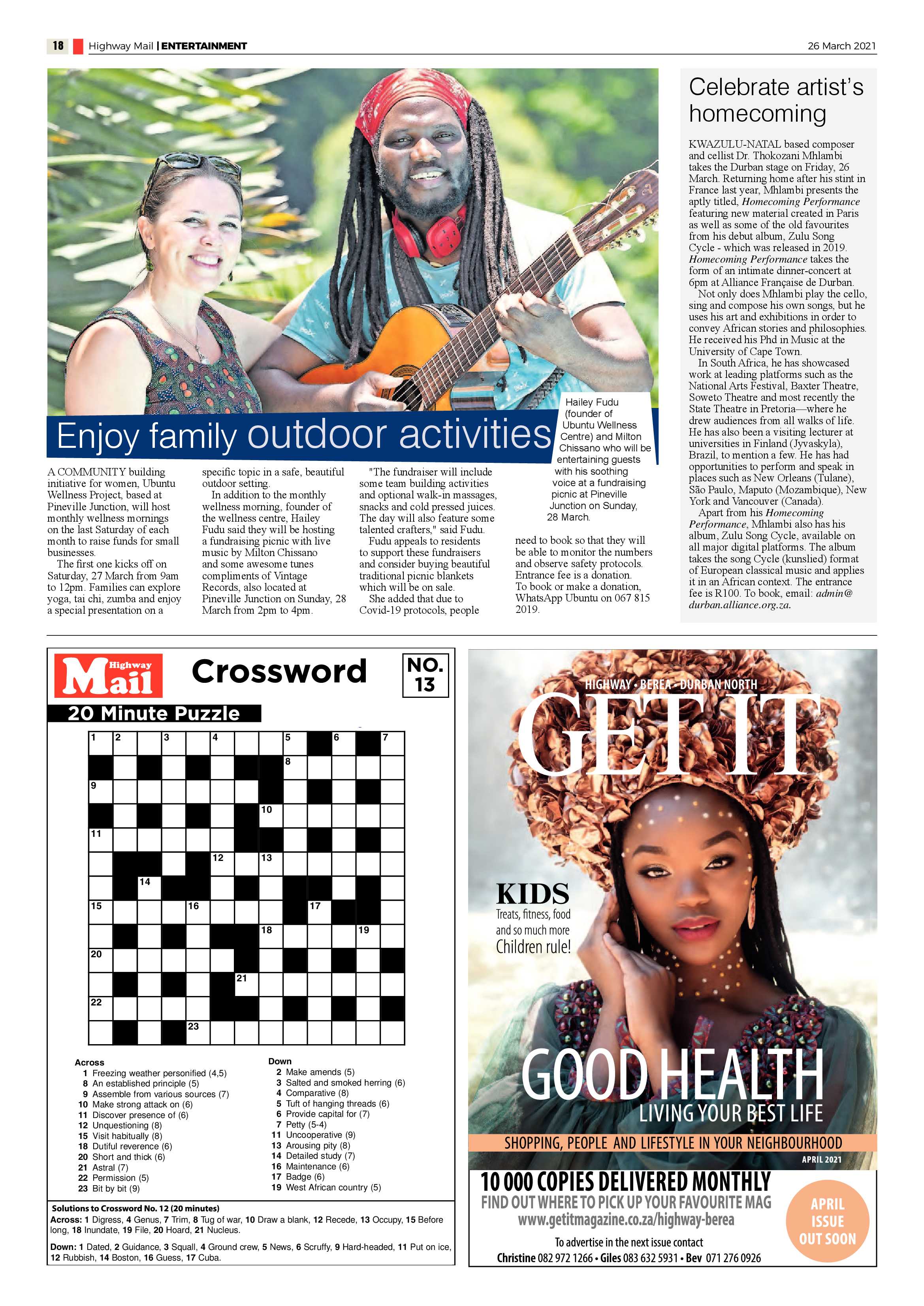 Highway Mail 26 March 2021 page 18