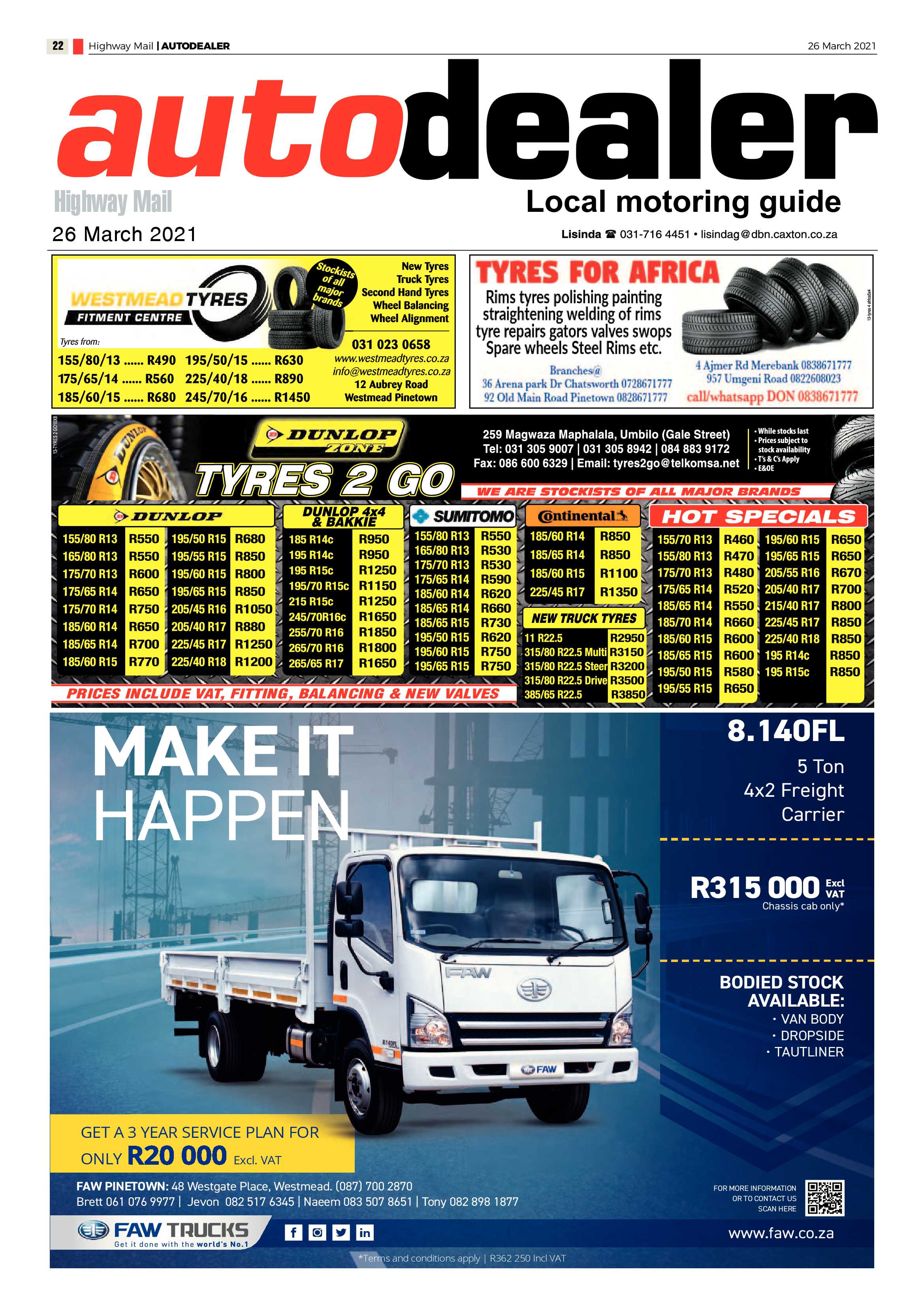 Highway Mail 26 March 2021 page 22