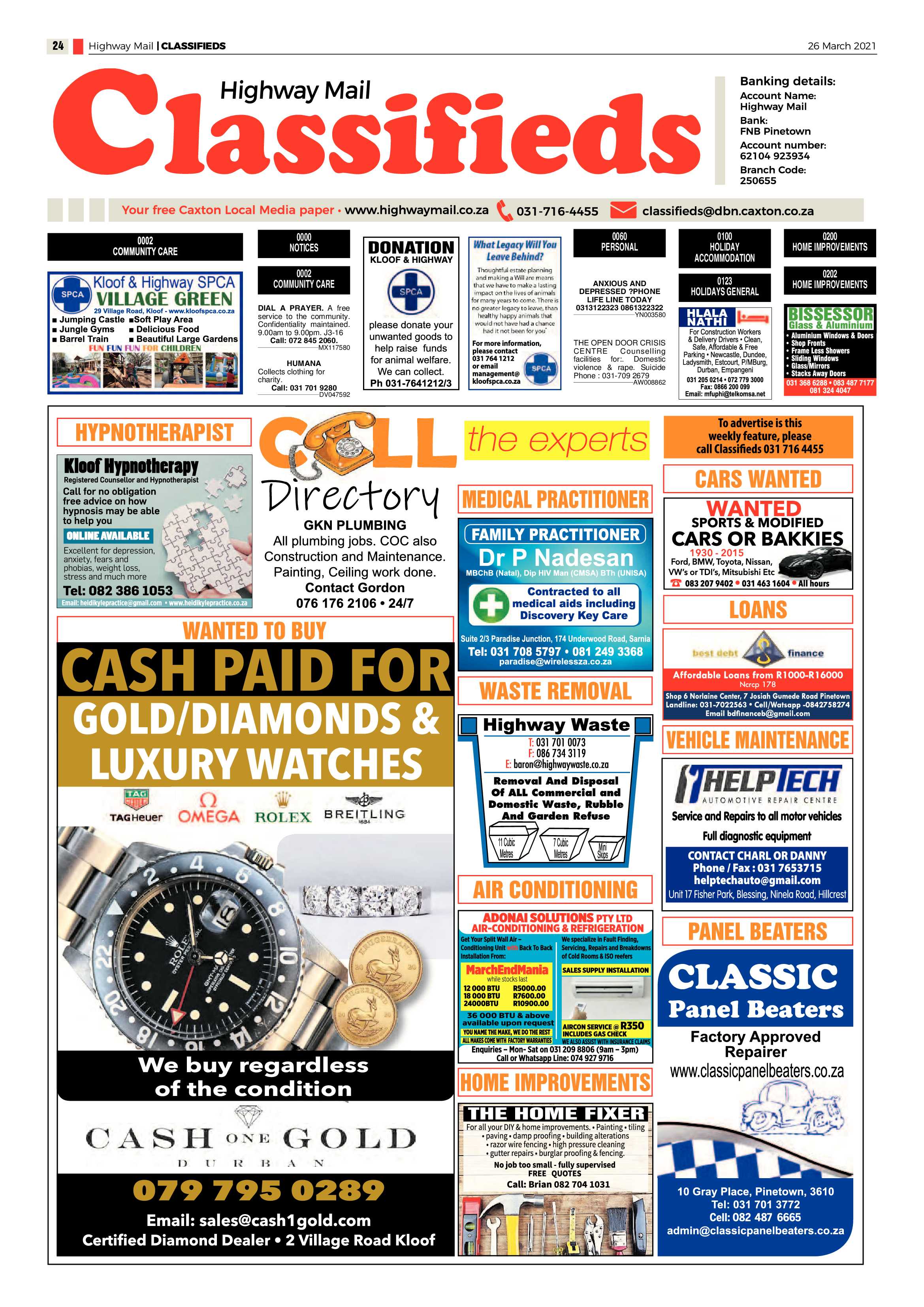 Highway Mail 26 March 2021 page 24