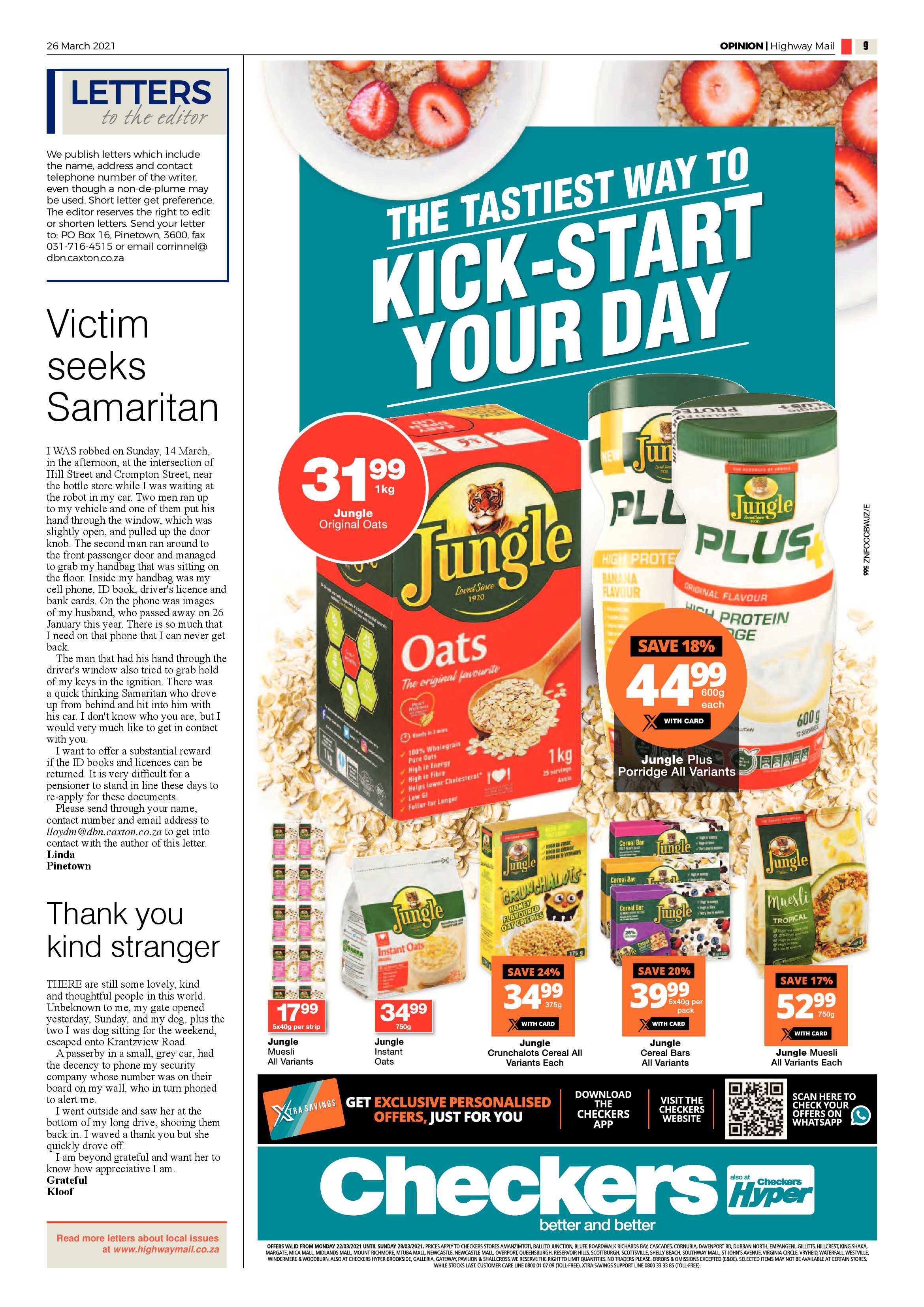 Highway Mail 26 March 2021 page 9