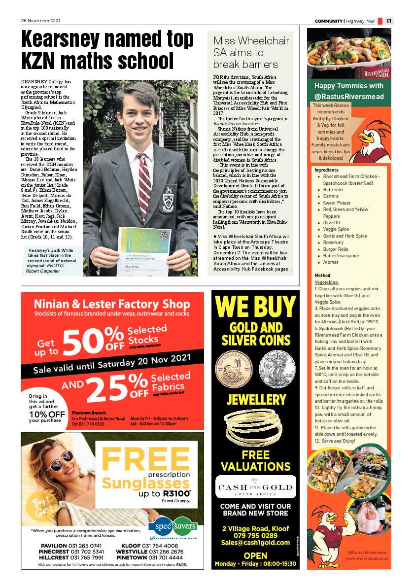 Highway Mail 26 November 2021 page 11