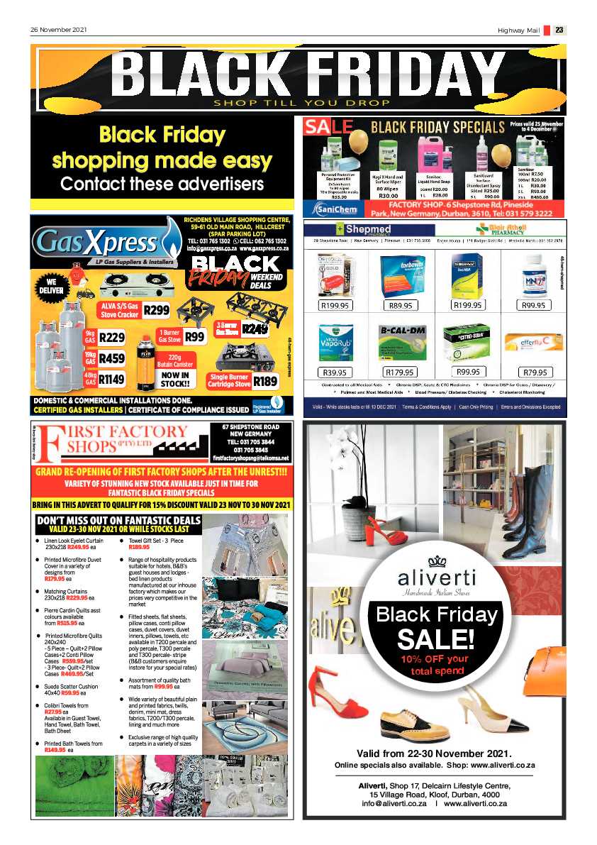 Highway Mail 26 November 2021 page 23