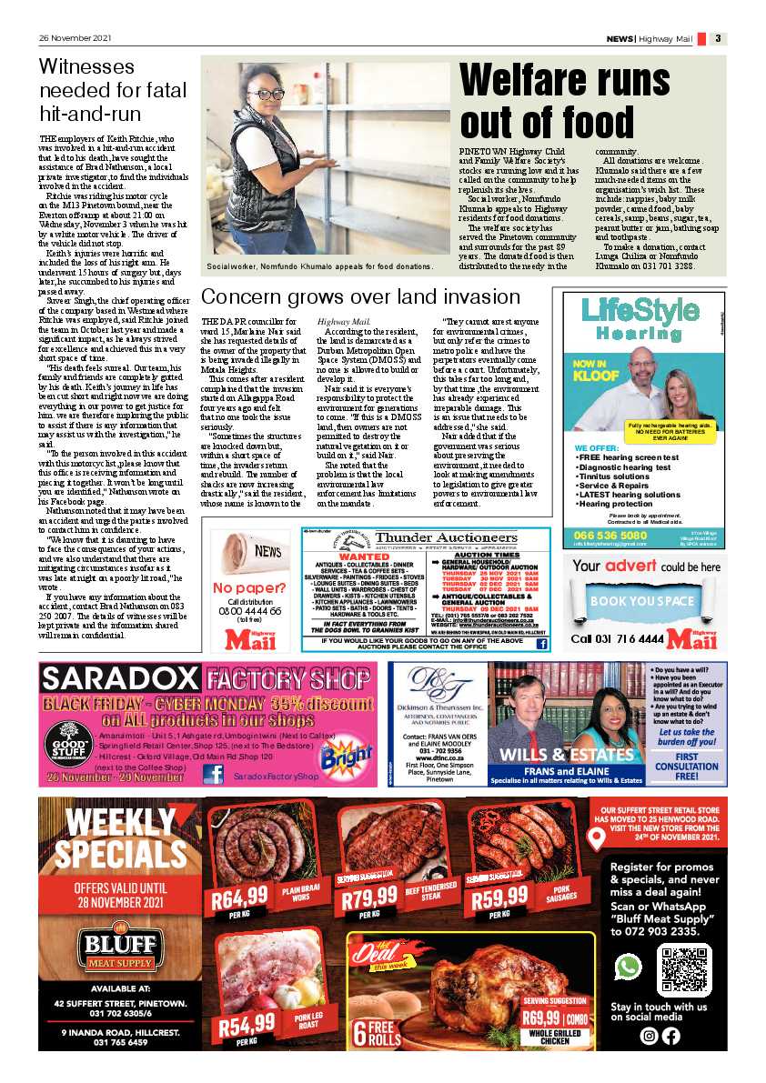 Highway Mail 26 November 2021 page 3