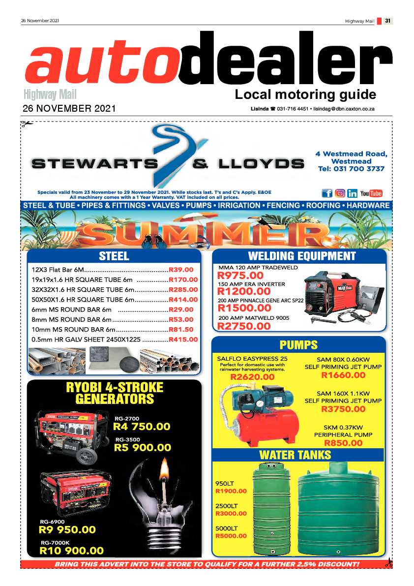 Highway Mail 26 November 2021 page 31