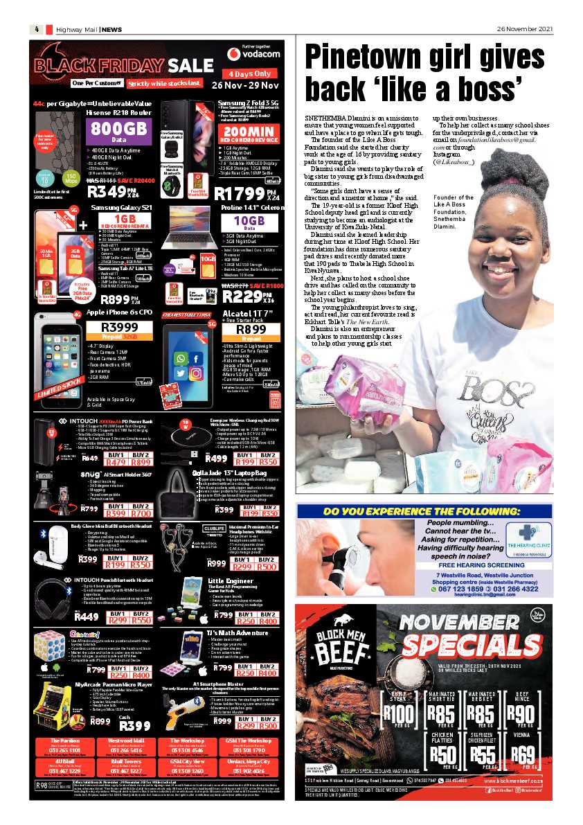 Highway Mail 26 November 2021 page 4