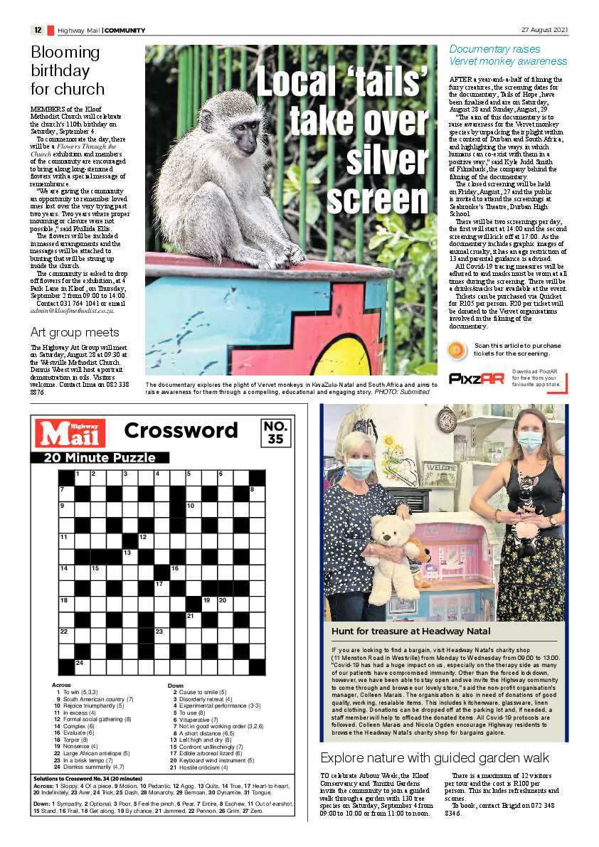 Highway Mail 27 August 2021 page 12
