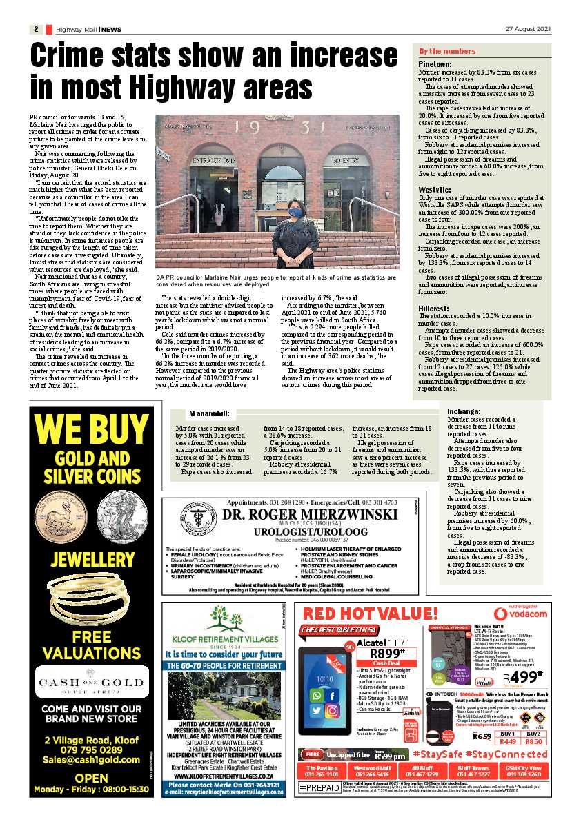 Highway Mail 27 August 2021 page 2