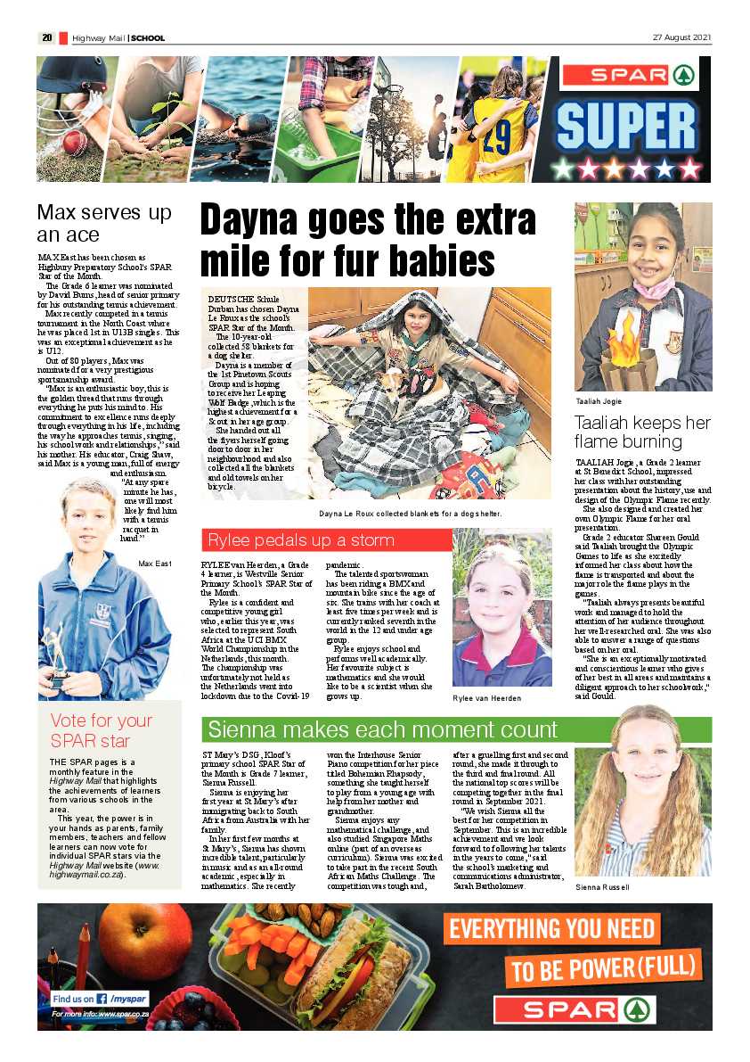 Highway Mail 27 August 2021 page 20