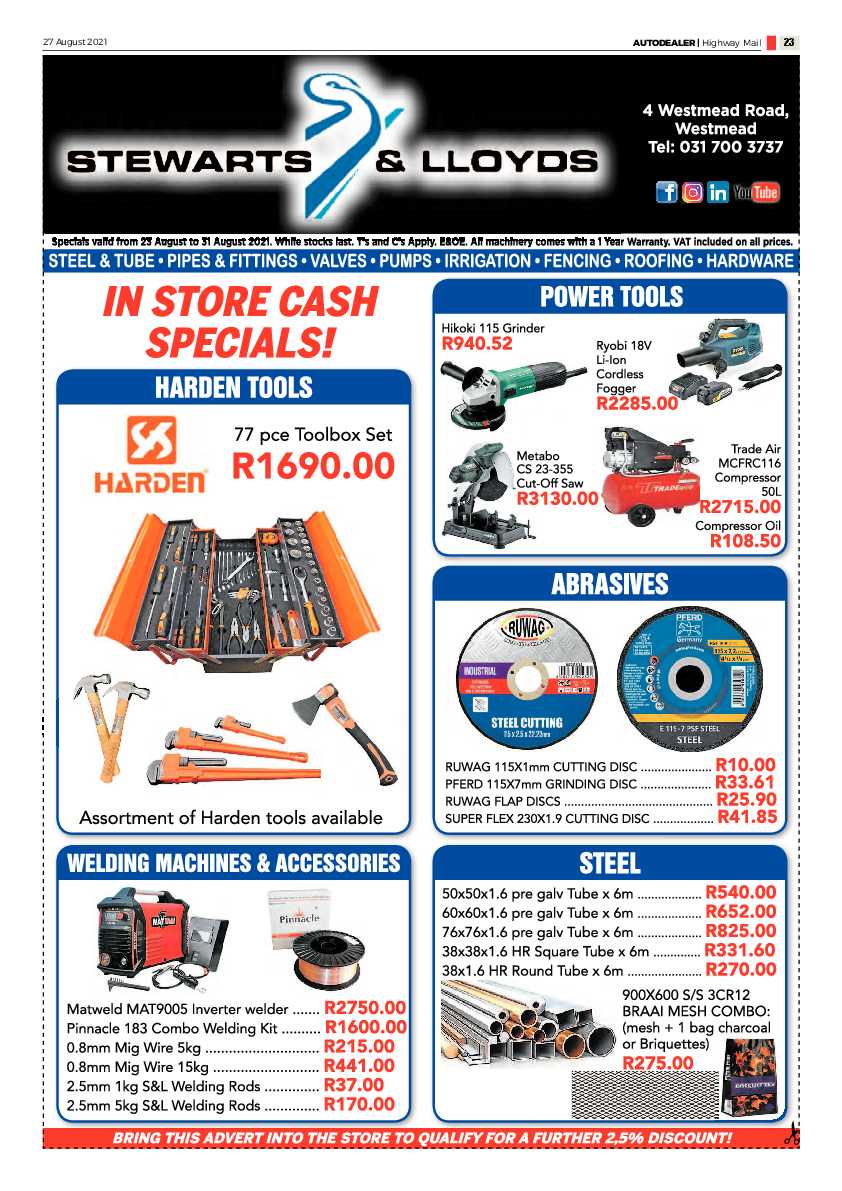 Highway Mail 27 August 2021 page 23