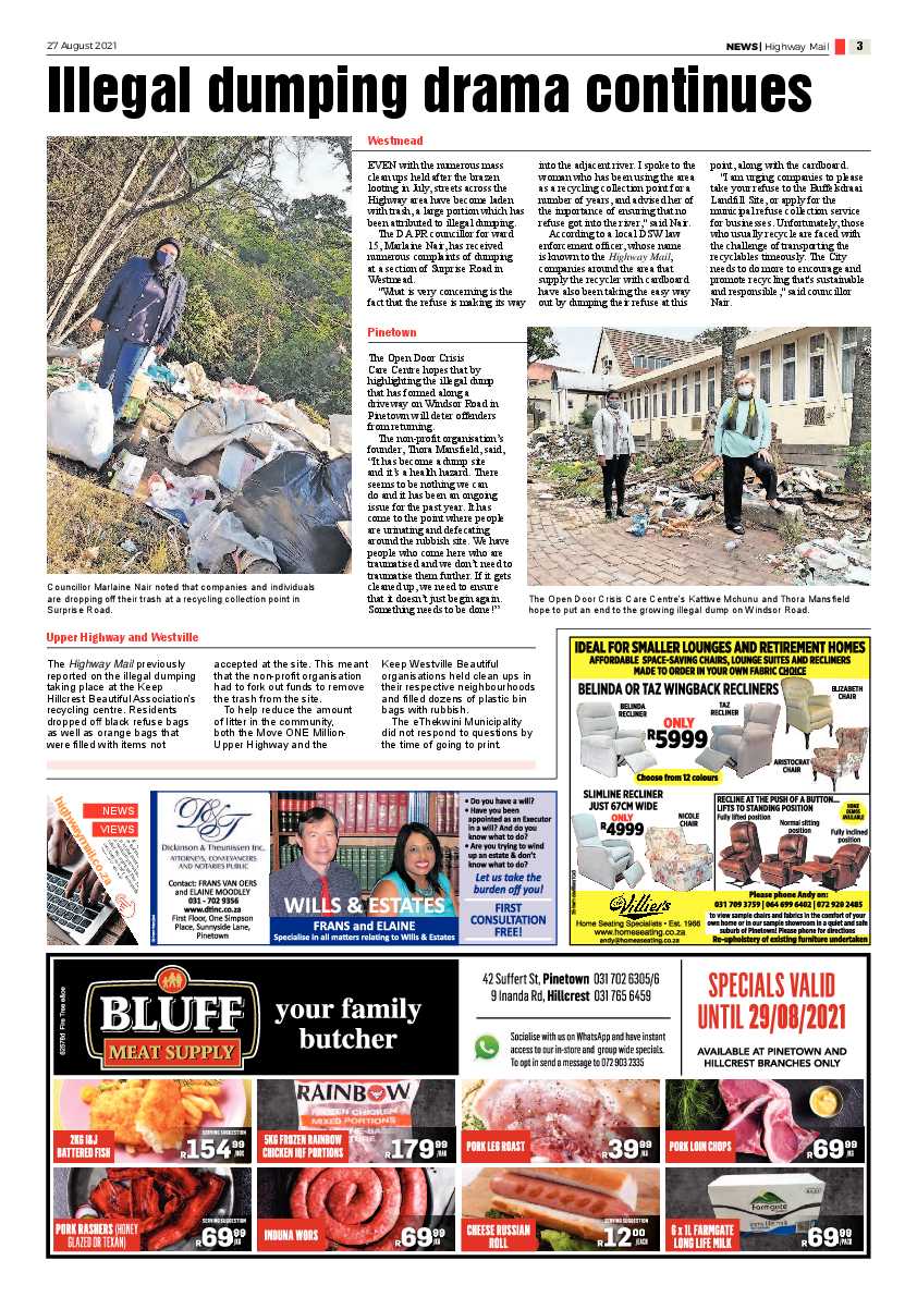 Highway Mail 27 August 2021 page 3