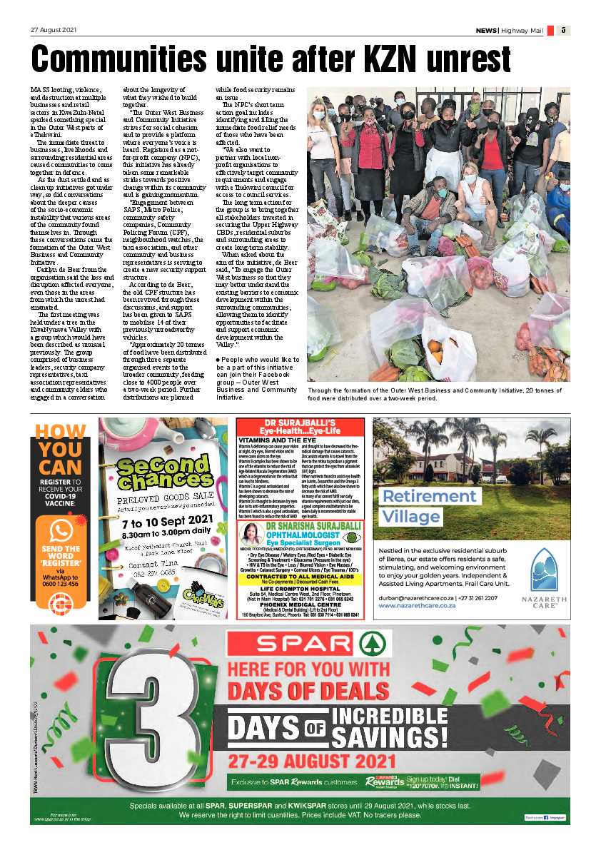 Highway Mail 27 August 2021 page 5