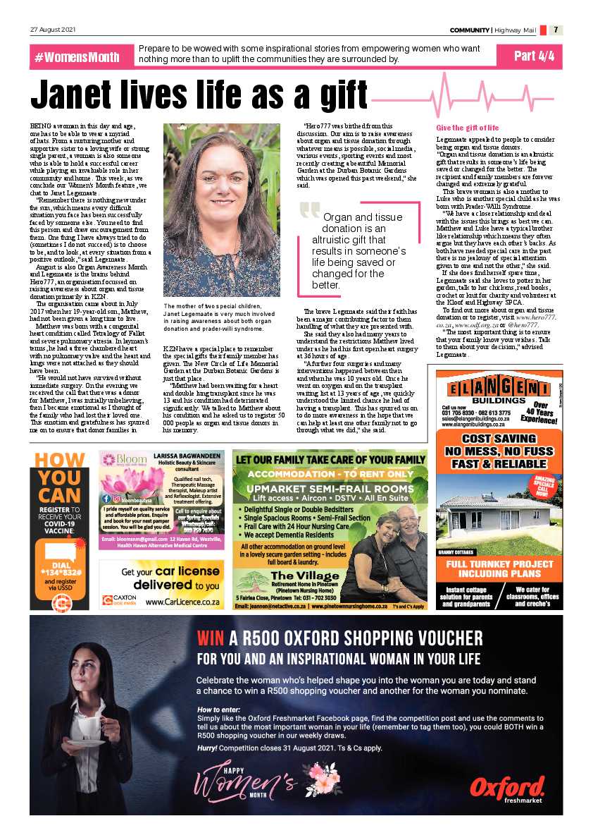 Highway Mail 27 August 2021 page 7