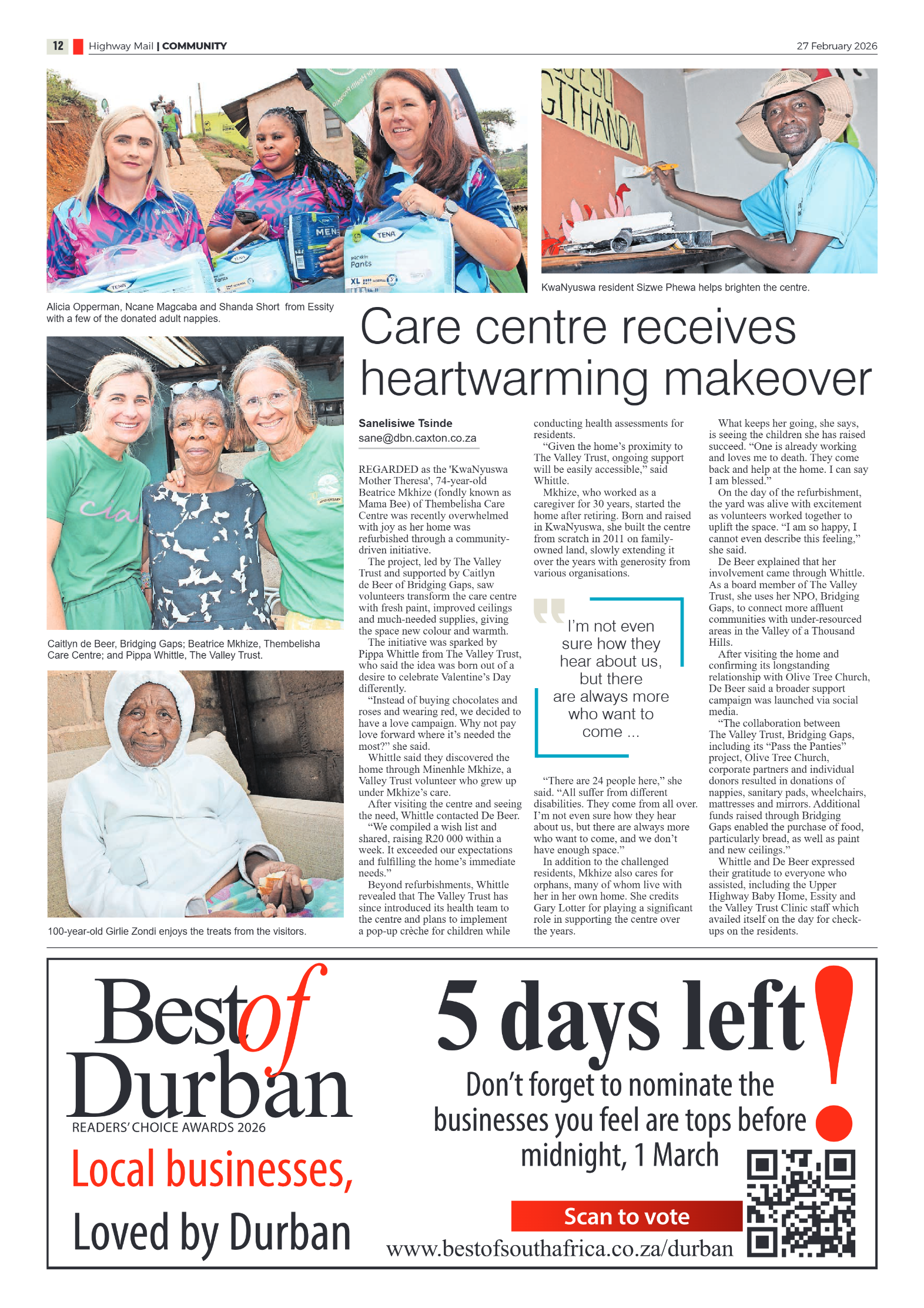 Highway Mail 27 February 2026 page 12