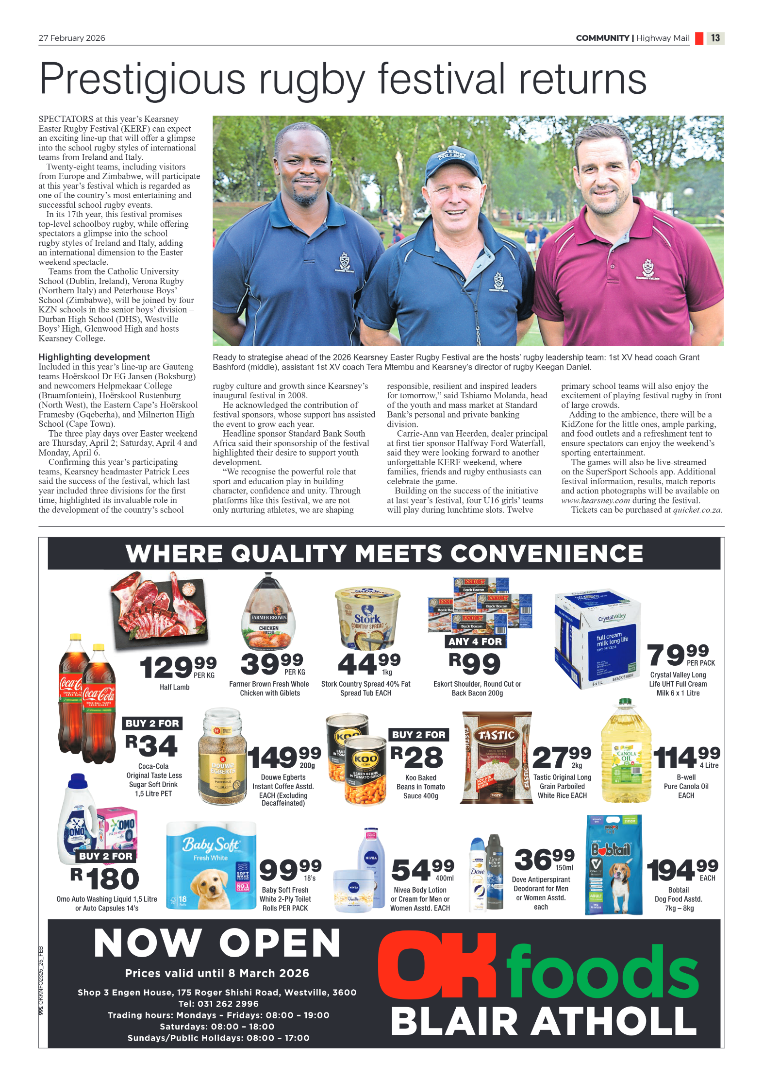 Highway Mail 27 February 2026 page 13