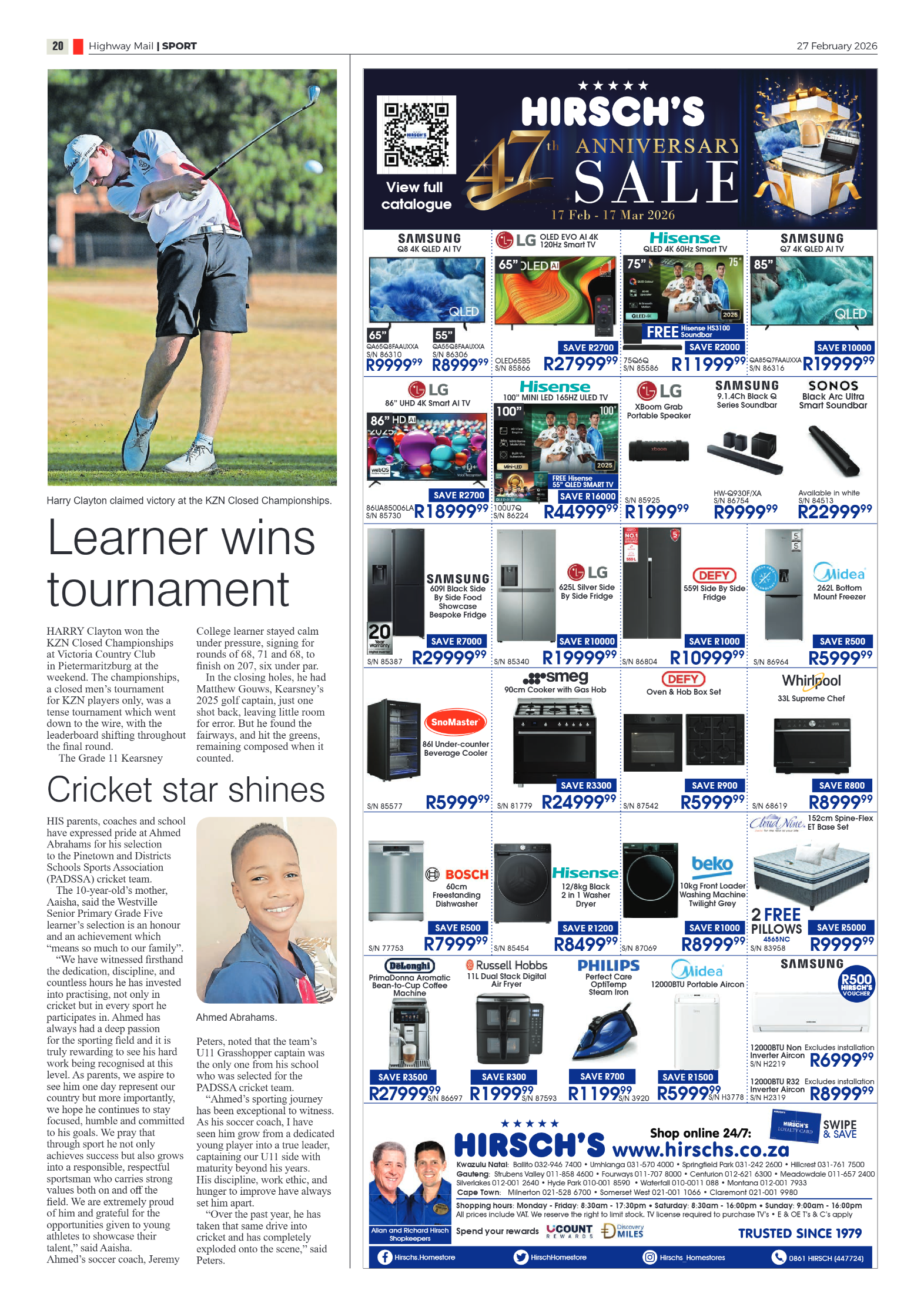 Highway Mail 27 February 2026 page 20