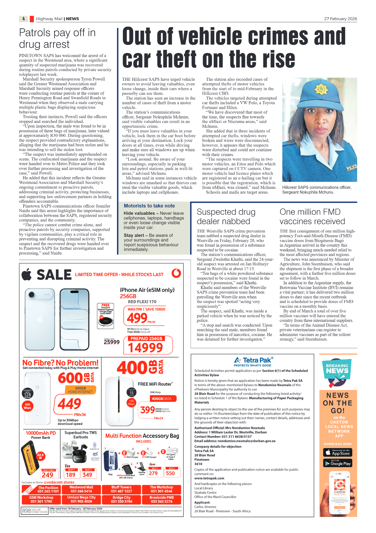 Highway Mail 27 February 2026 page 4