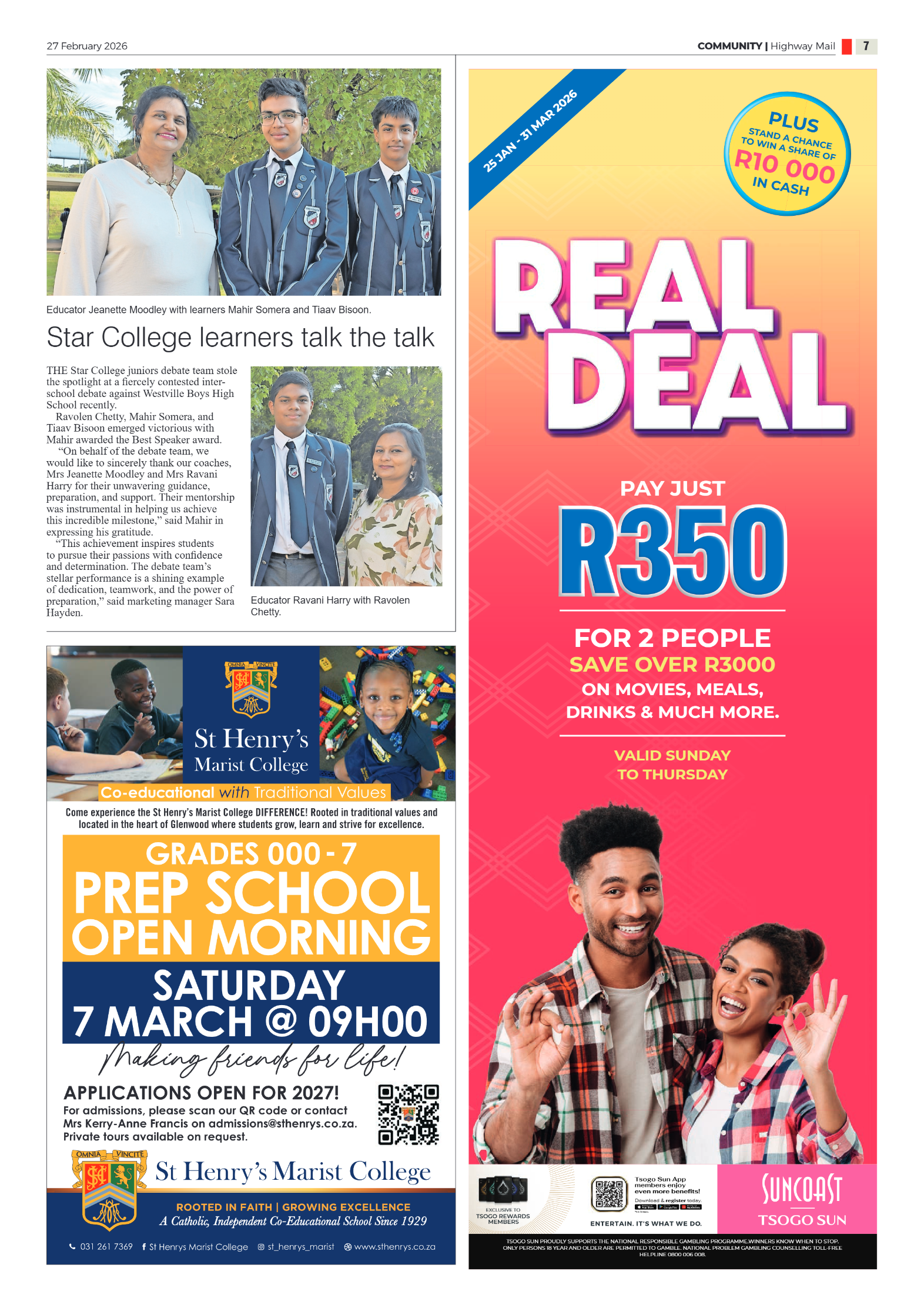 Highway Mail 27 February 2026 page 7