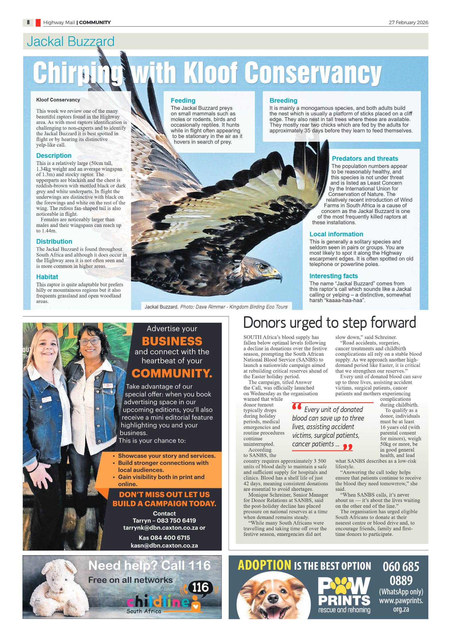 Highway Mail 27 February 2026 page 8