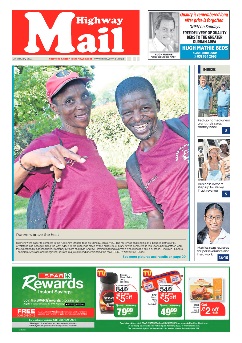 Highway Mail 27 January 2023 page 1