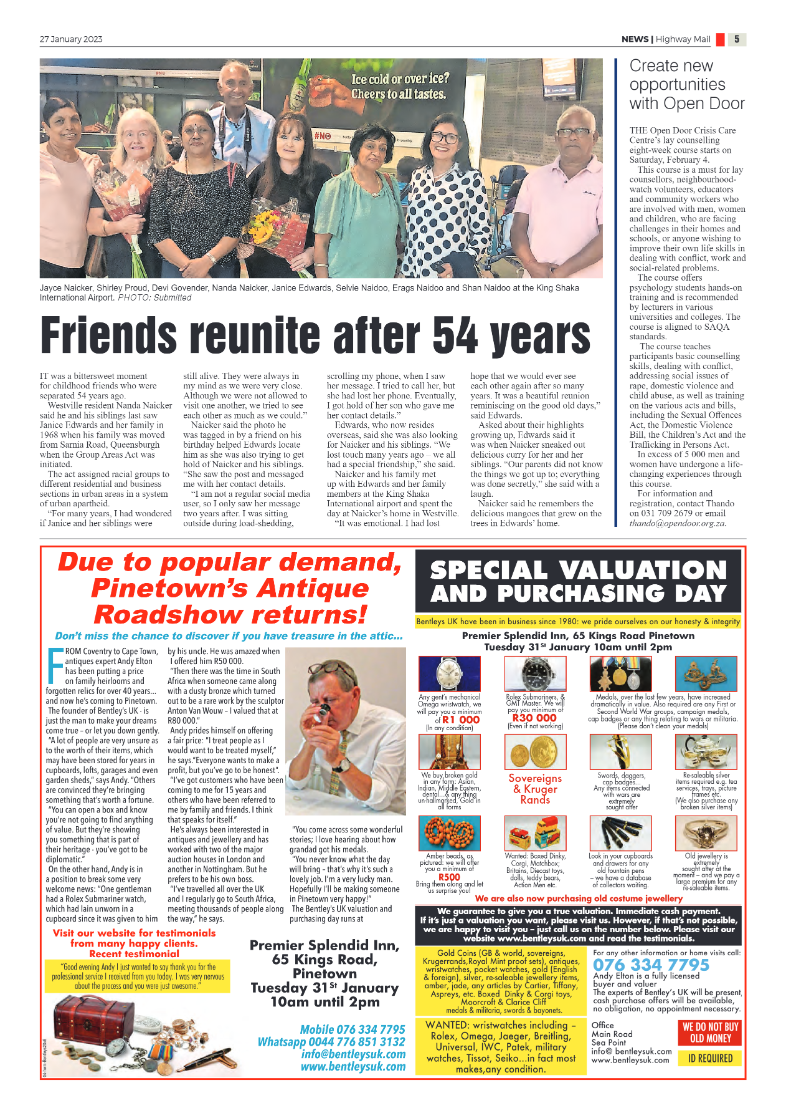 Highway Mail 27 January 2023 page 5