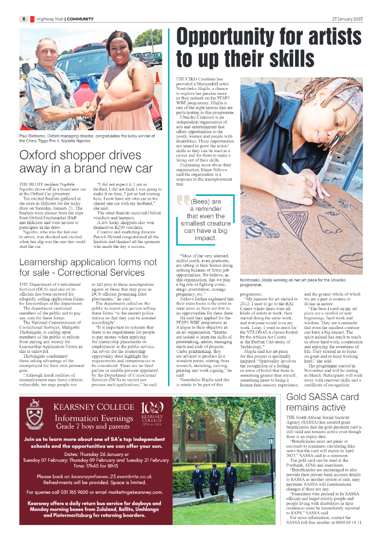 Highway Mail 27 January 2023 page 6