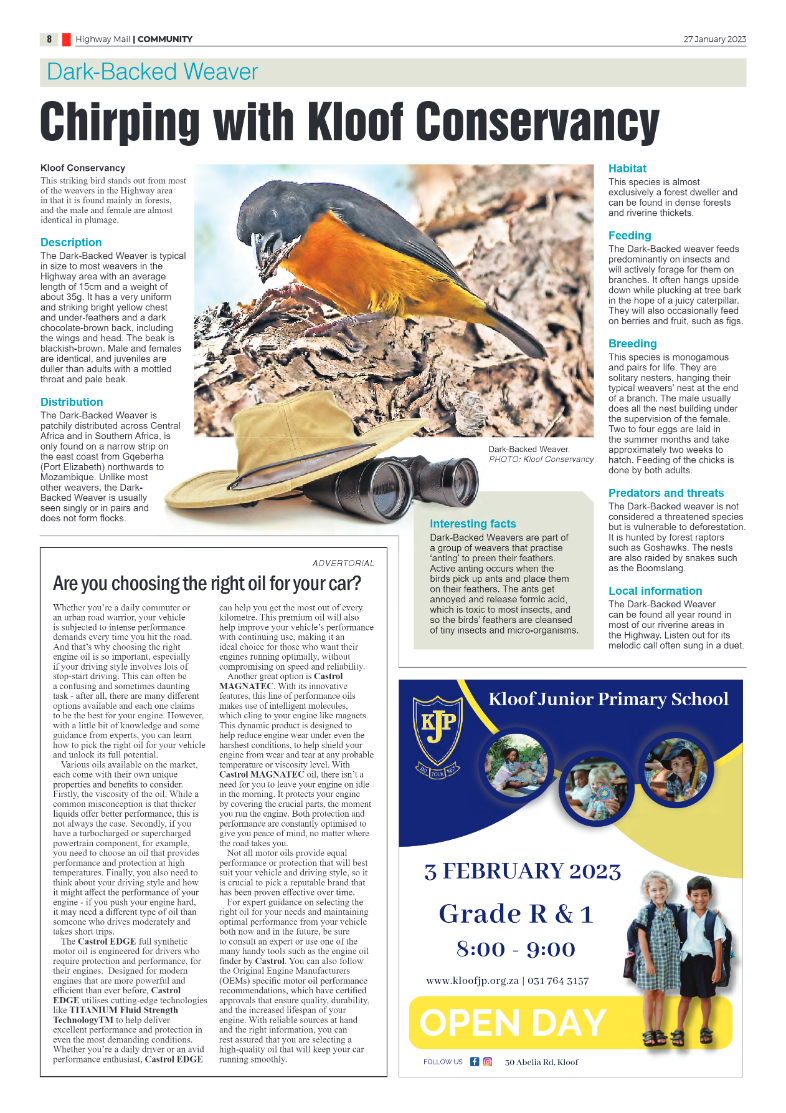 Highway Mail 27 January 2023 page 8