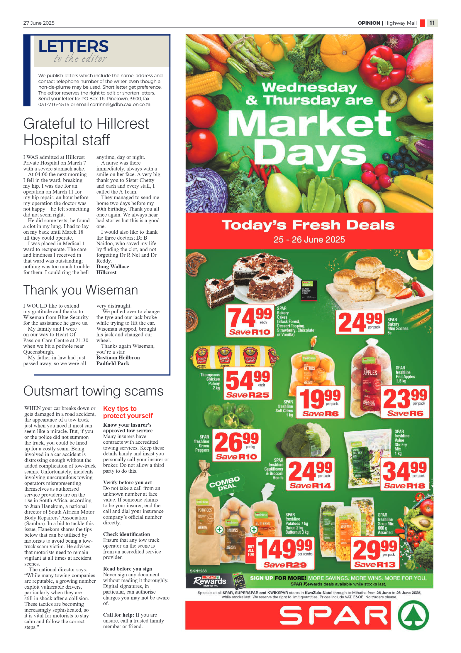 Highway Mail 27 June 2025 page 11