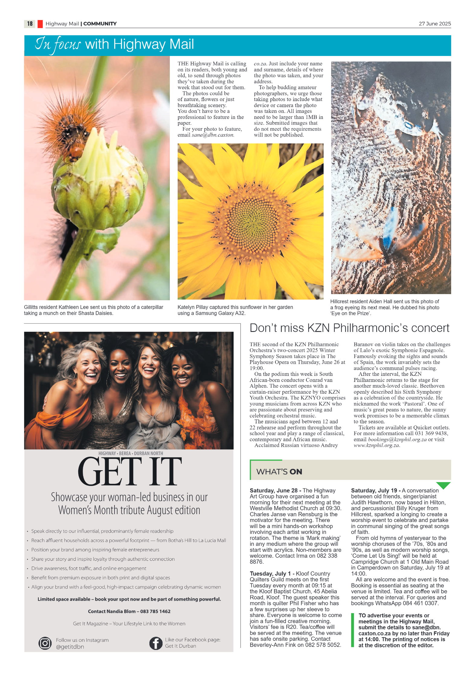 Highway Mail 27 June 2025 page 18