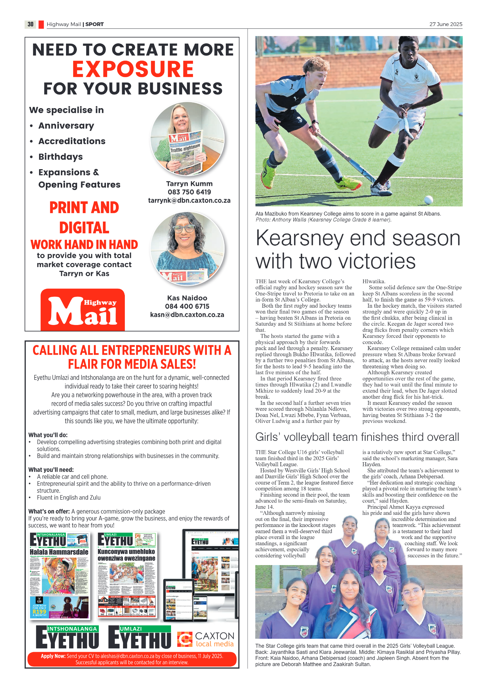 Highway Mail 27 June 2025 page 30