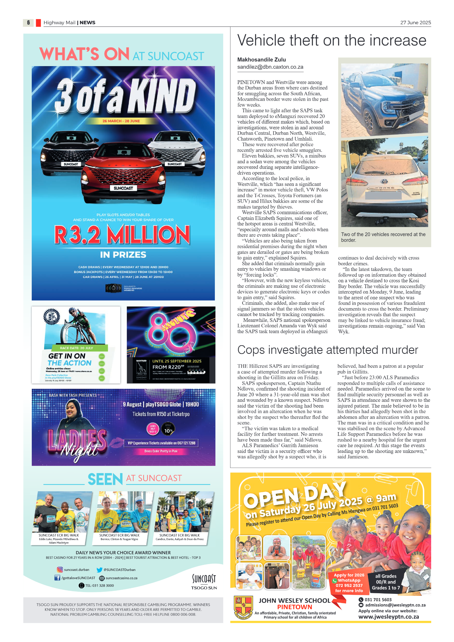 Highway Mail 27 June 2025 page 6