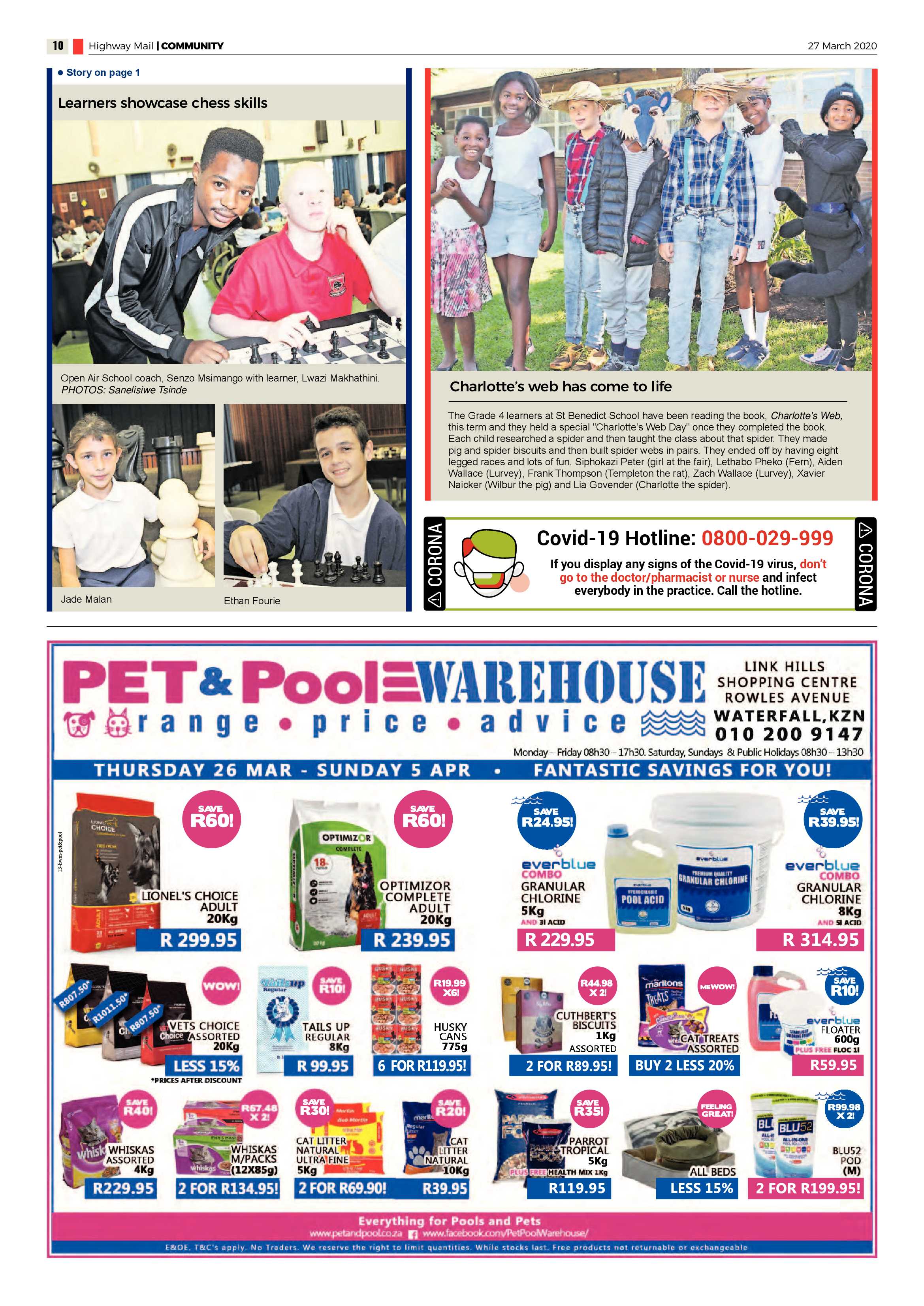 Highway Mail 27 March 2020 page 10