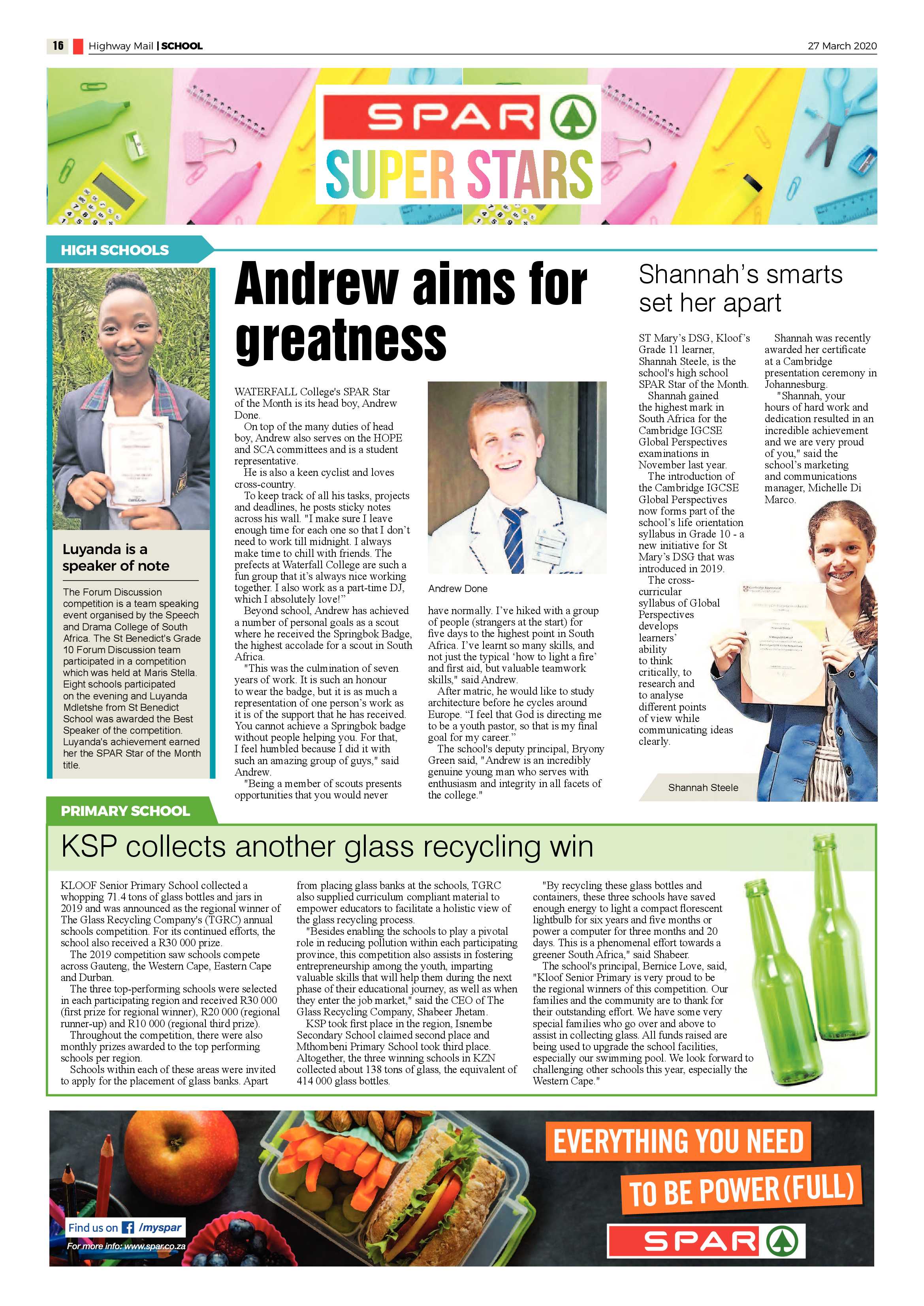 Highway Mail 27 March 2020 page 16