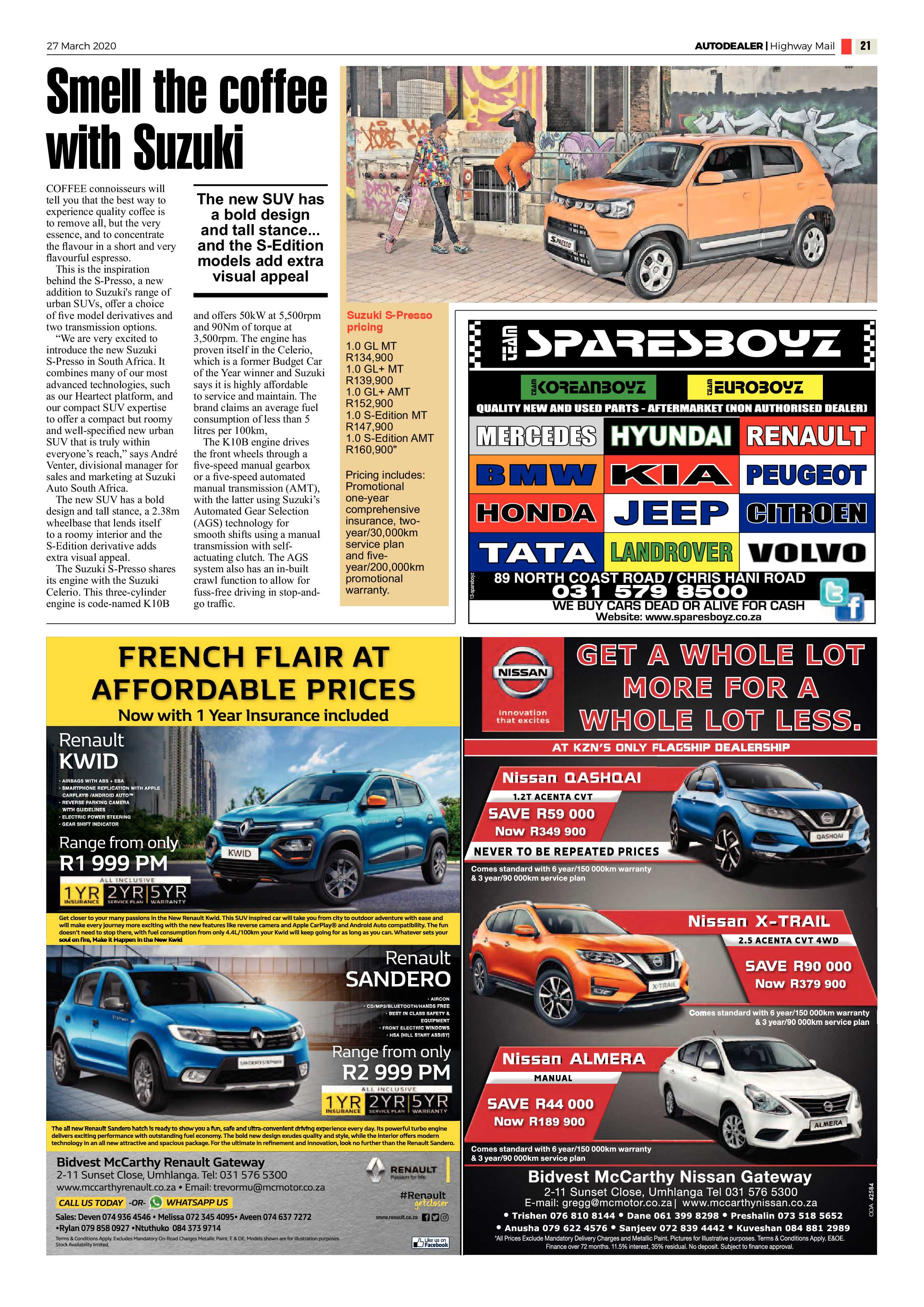 Highway Mail 27 March 2020 page 21