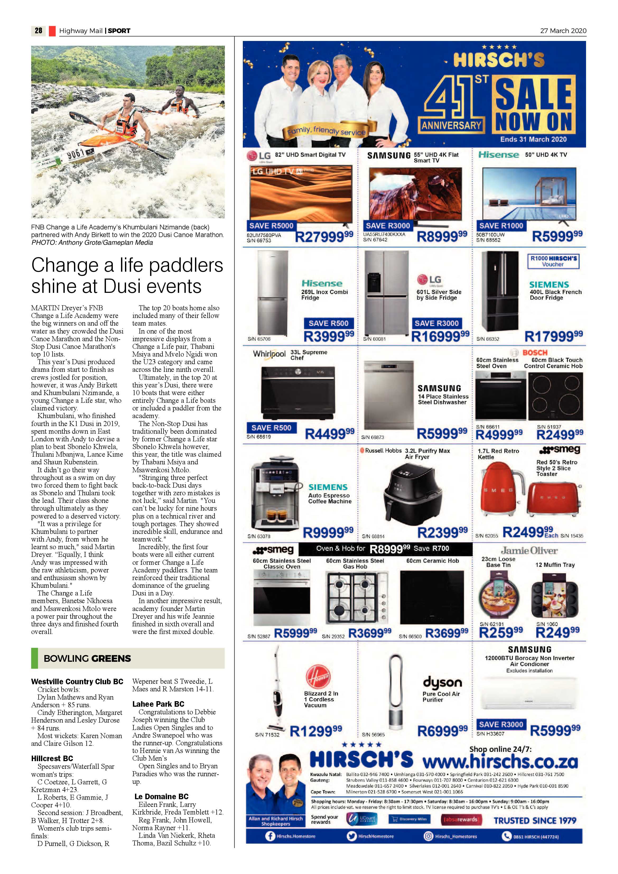 Highway Mail 27 March 2020 page 28
