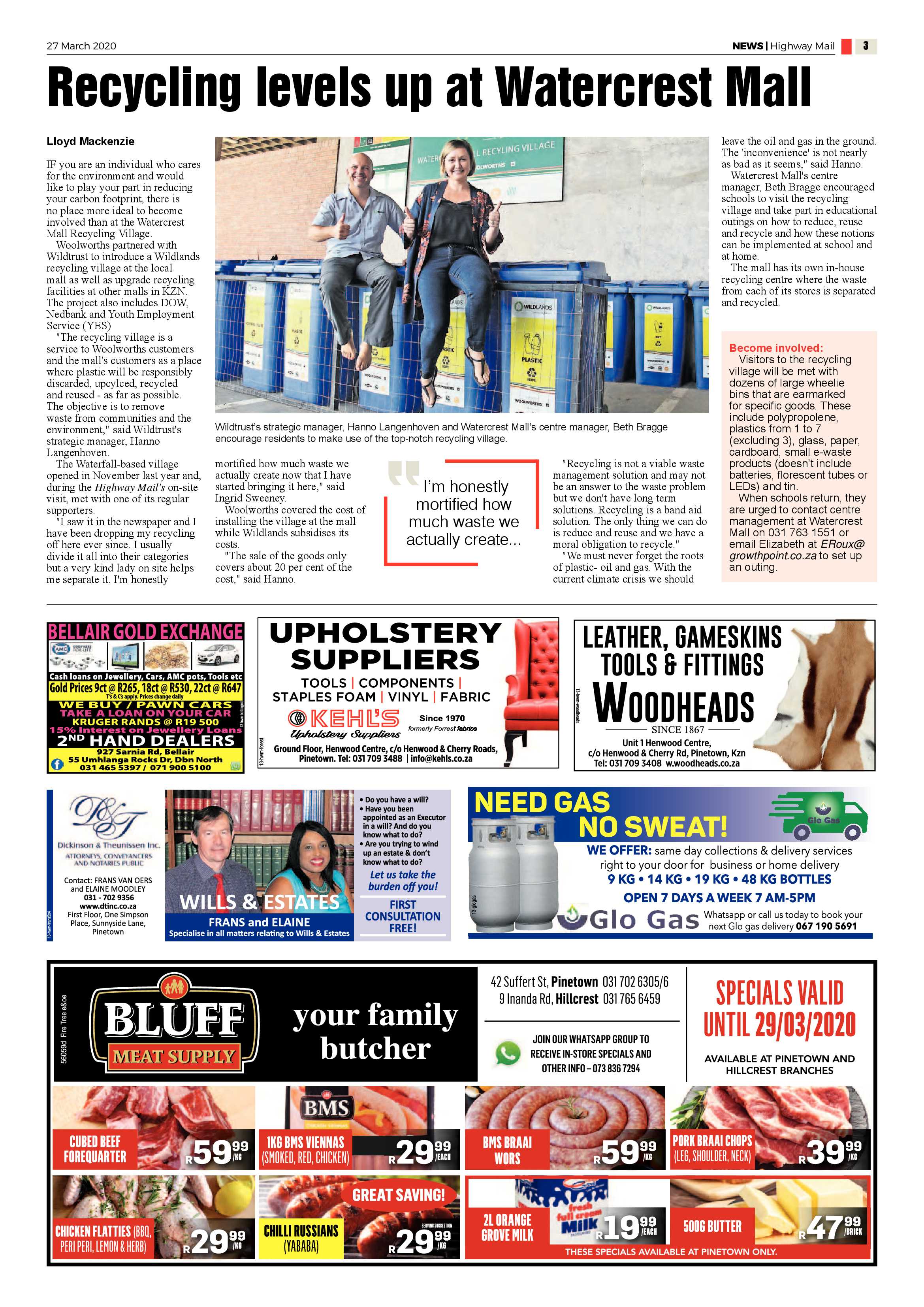 Highway Mail 27 March 2020 page 3