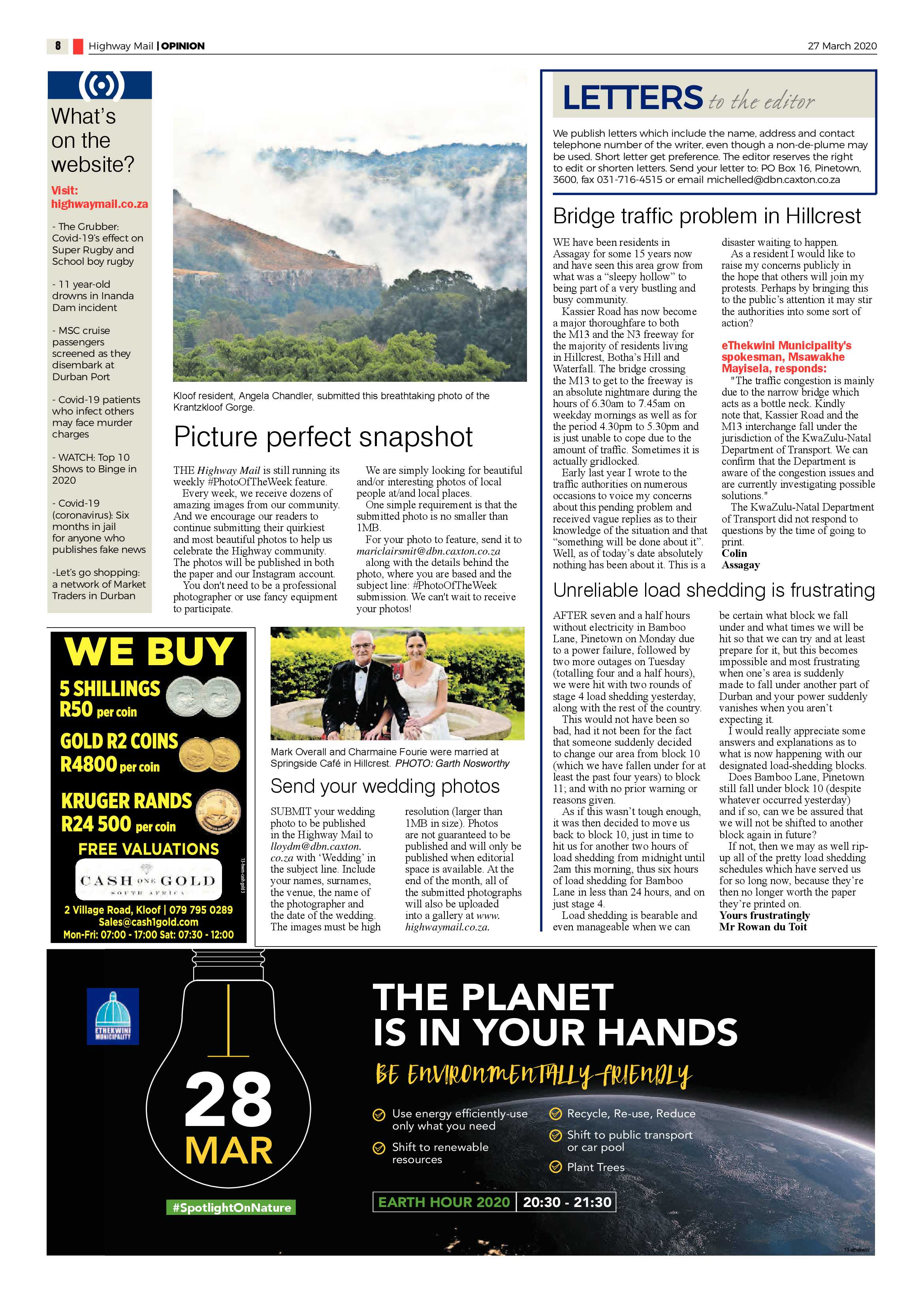 Highway Mail 27 March 2020 page 8