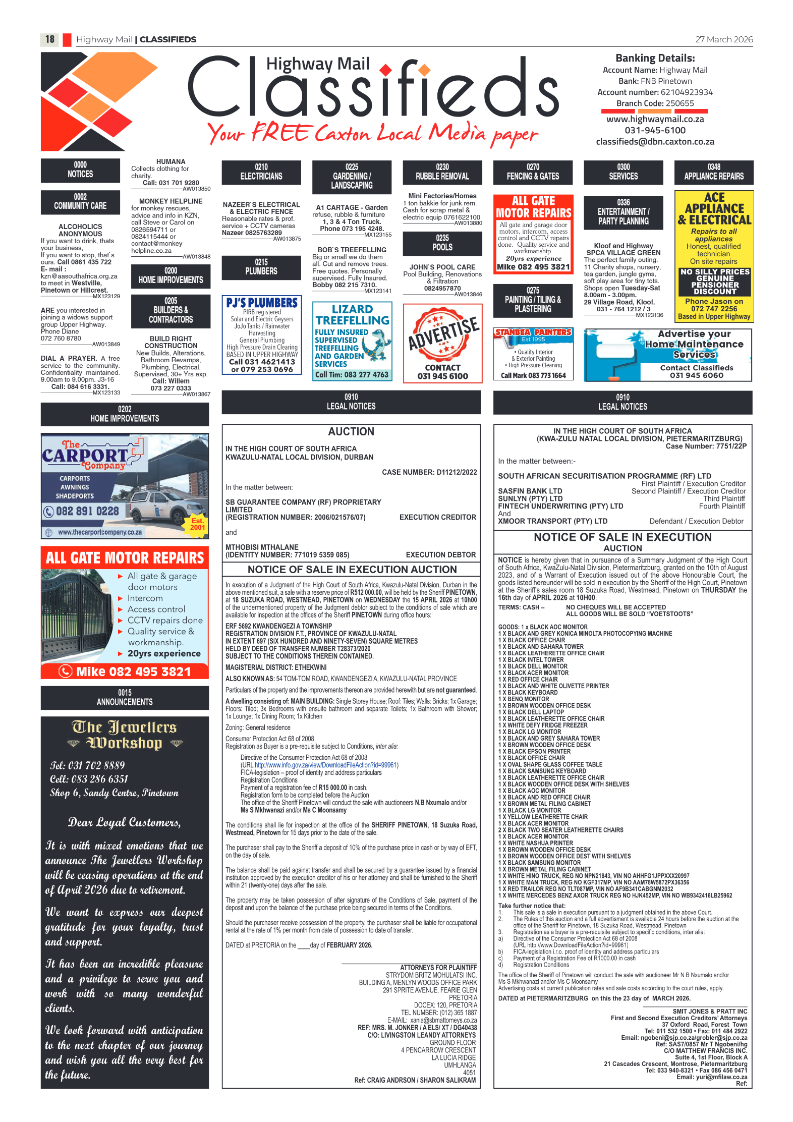 Highway Mail 27 March 2026 page 17