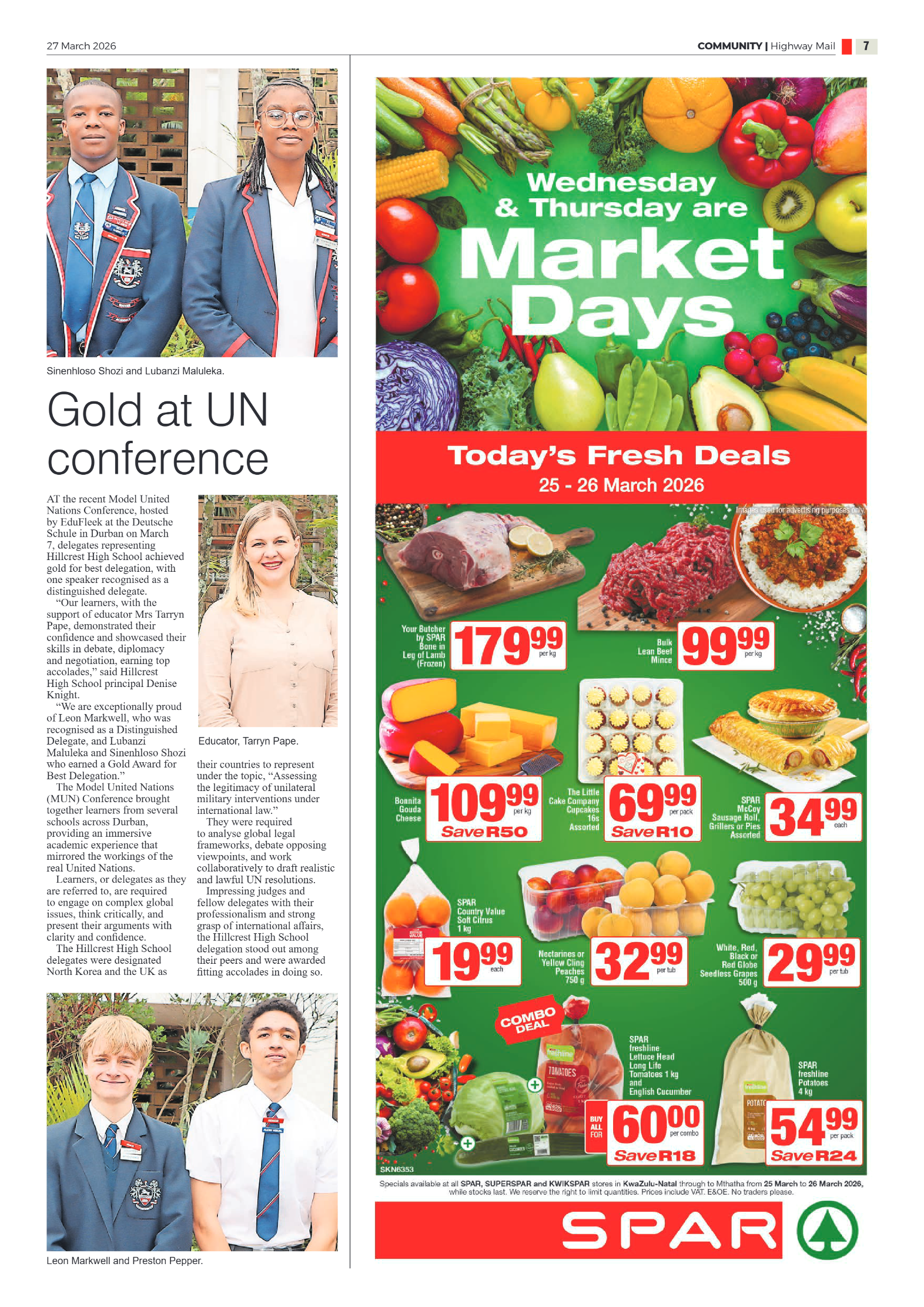 Highway Mail 27 March 2026 page 7