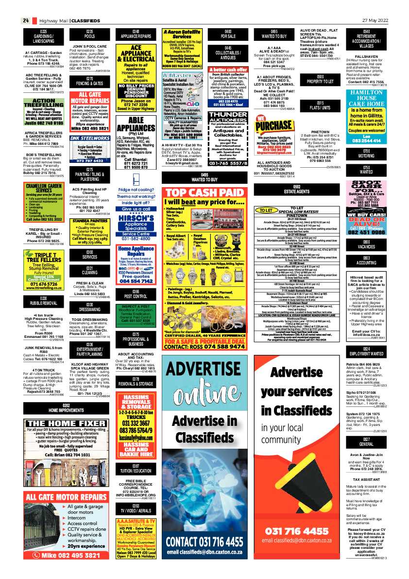 Highway Mail 27 May 2022 page 24