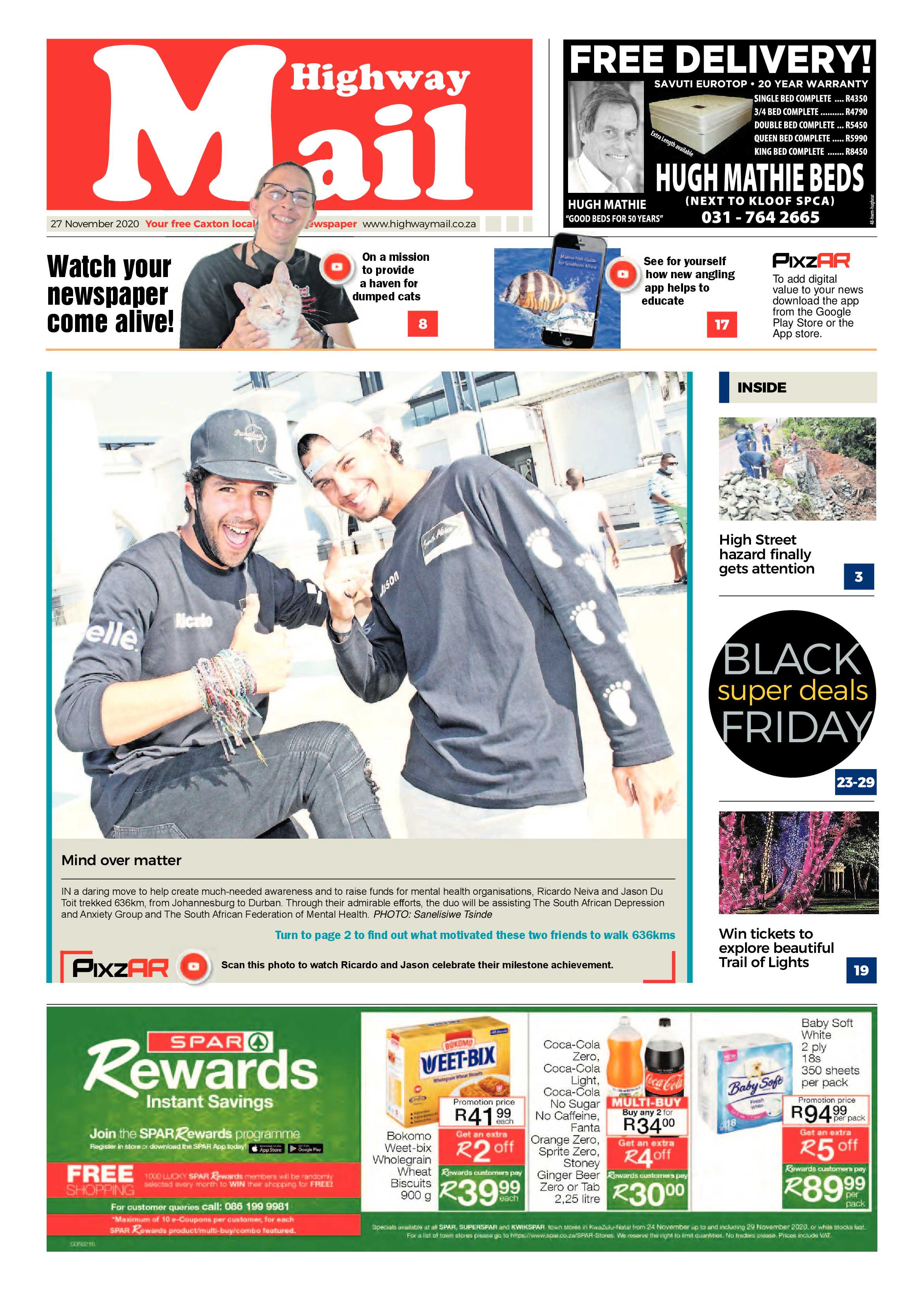 Highway Mail 27 November 2020 page 1