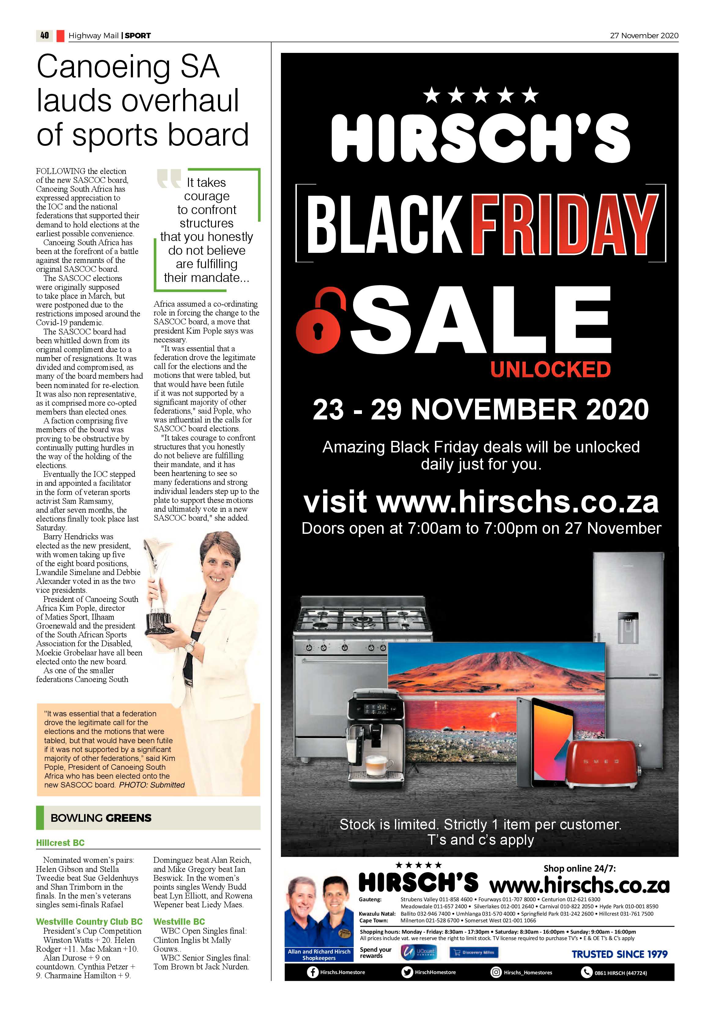 Highway Mail 27 November 2020 page 40