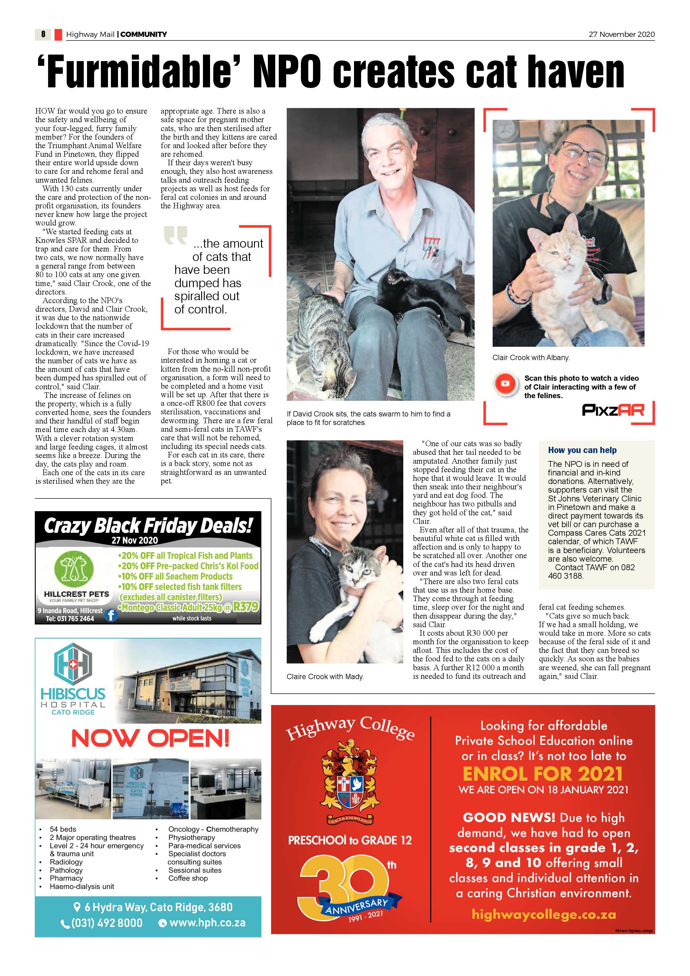 Highway Mail 27 November 2020 page 8